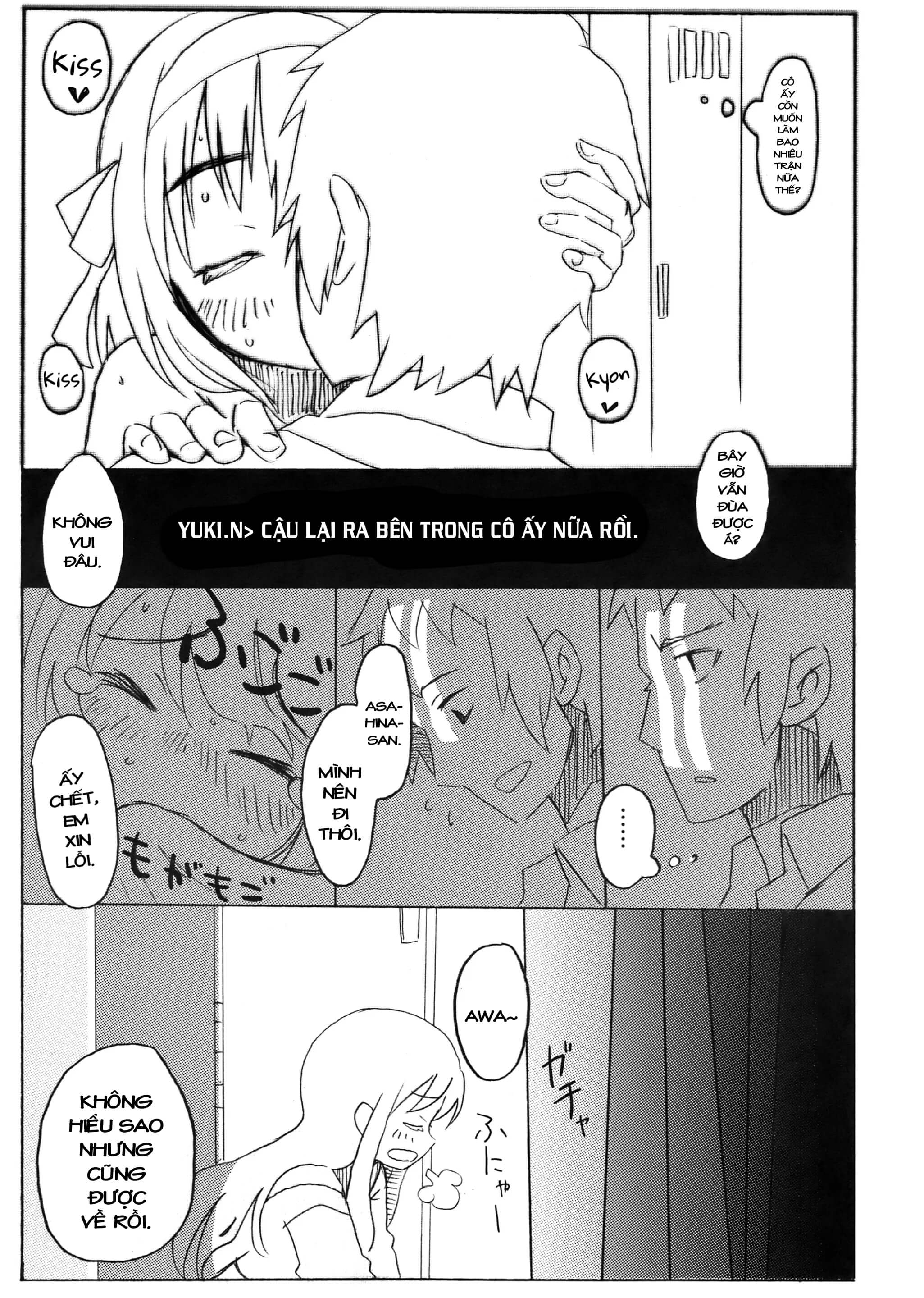 Đọc truyện hentai Cái thai của Suzumiya Haruhi - Oneshot