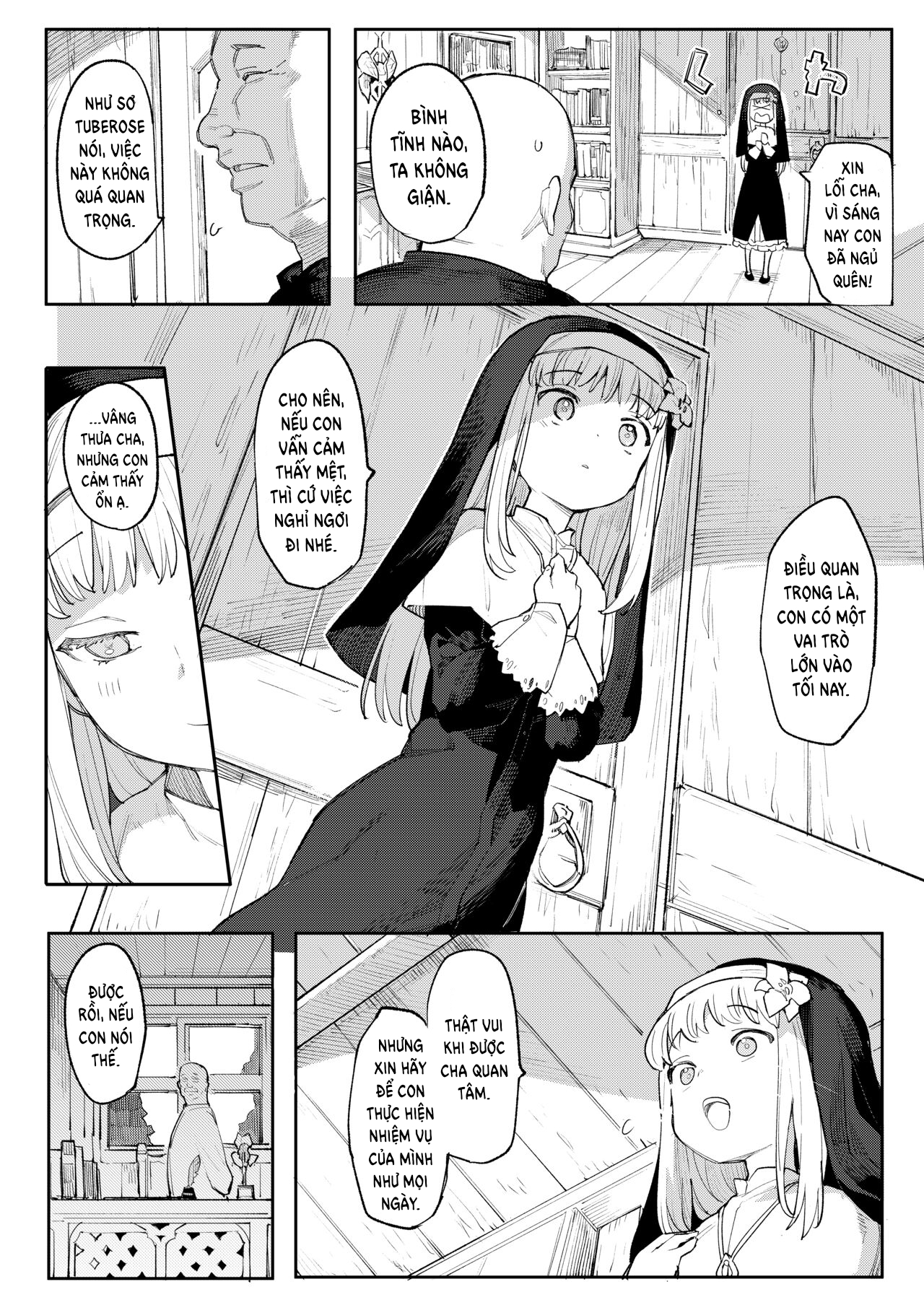 Đọc truyện hentai Nhà vệ sinh Saint Blanca - Oneshot