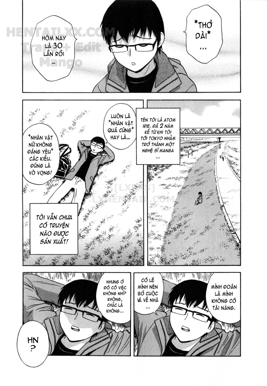 Đọc truyện hentai Life With Married Women Just Like A Manga - Chap 1