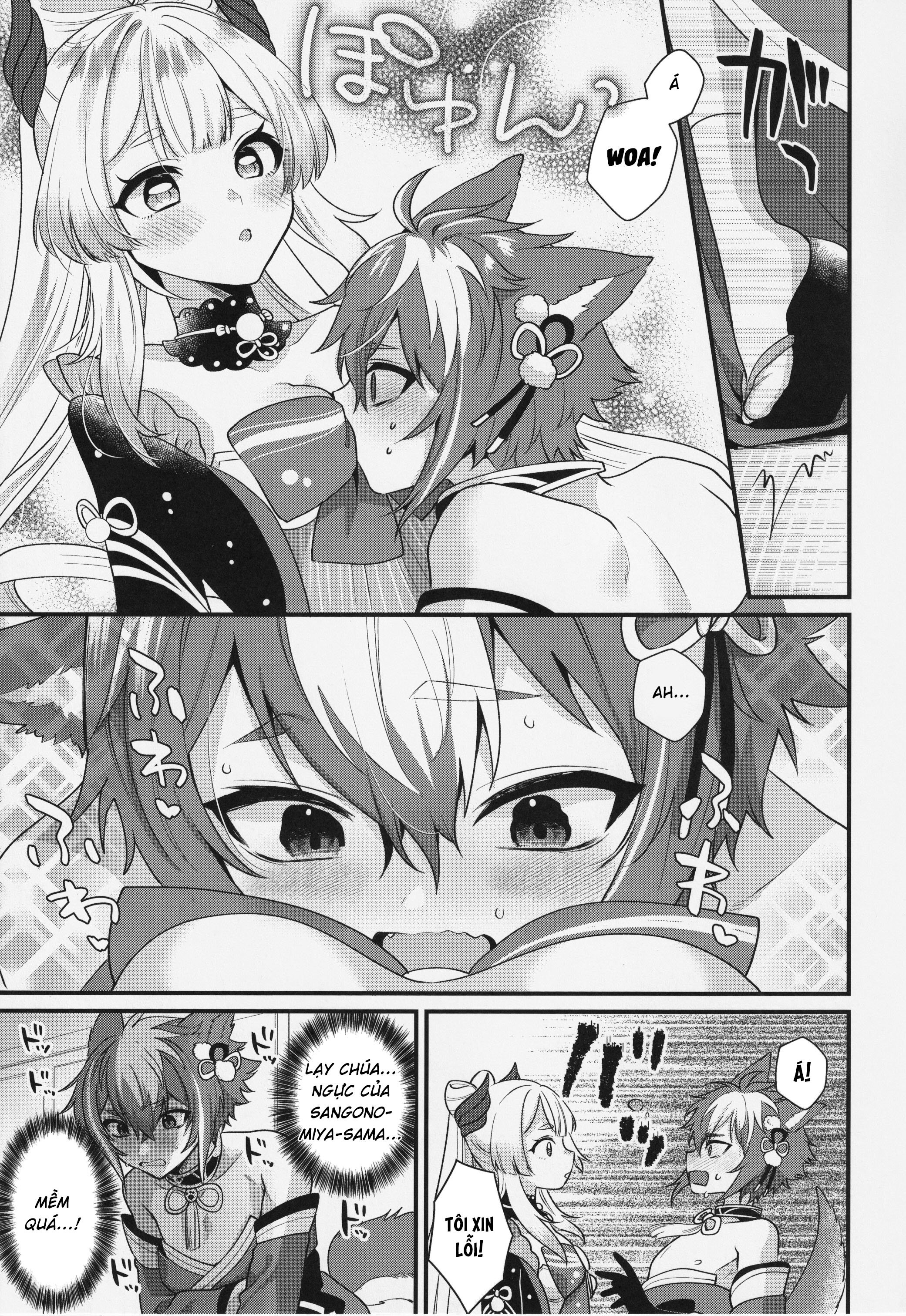 Đọc truyện hentai Cơn khủng hoảng của cậu cún - Oneshot