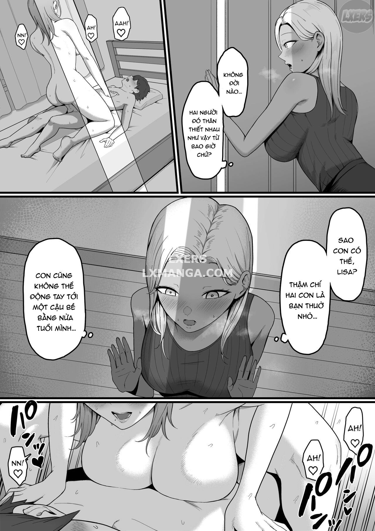 Đọc truyện hentai Cô hàng xóm bị nứng khi thấy nhóc đit nhau - Oneshot