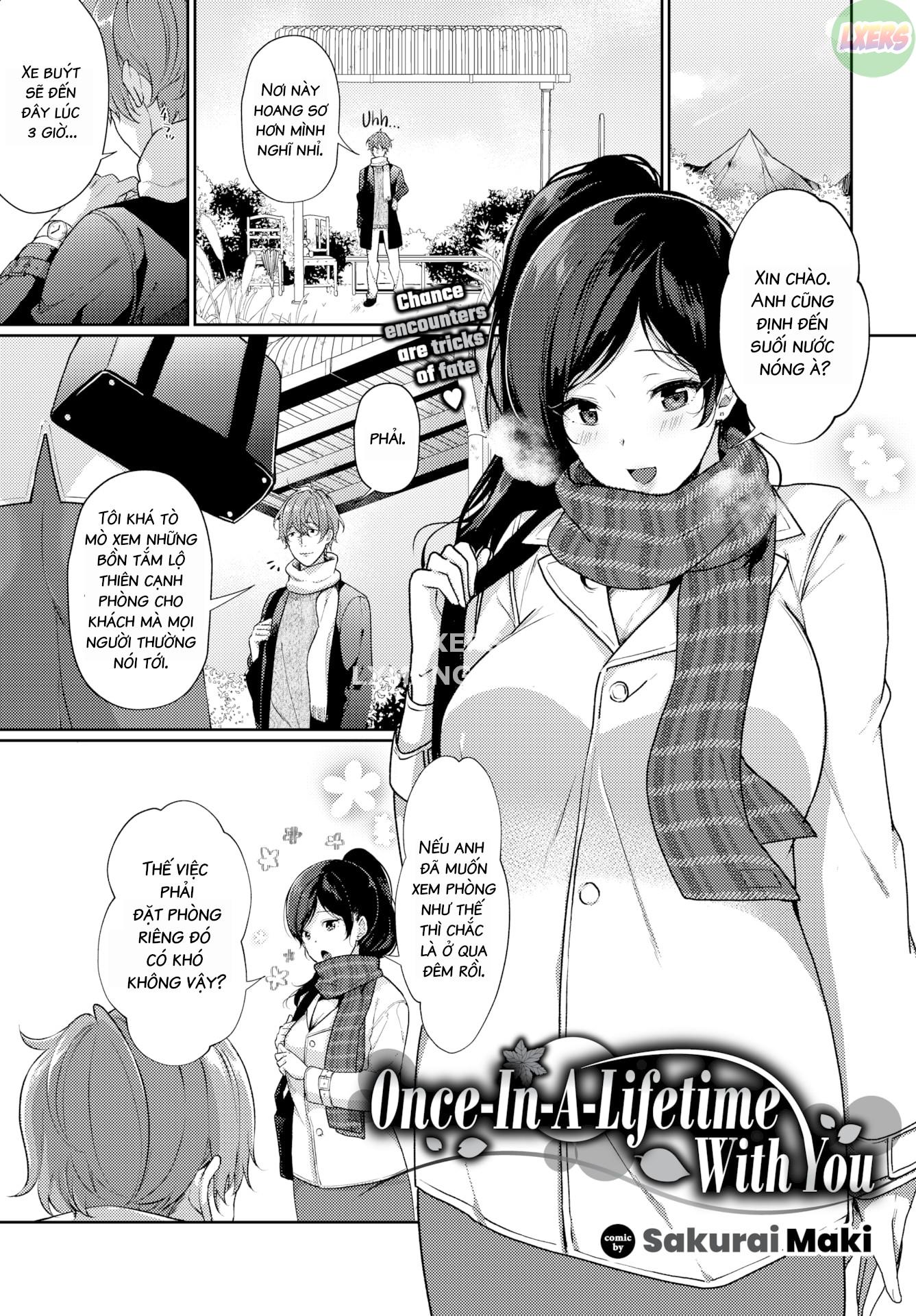 Đọc truyện hentai Cơ hội duy nhất trong đời với bạn - Oneshot