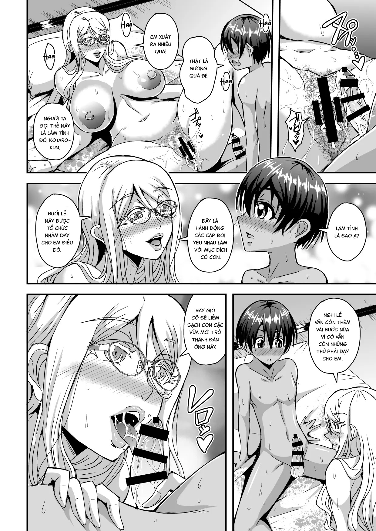 Đọc truyện hentai Cô giáo ngoại quốc tóc vàng - Oneshot