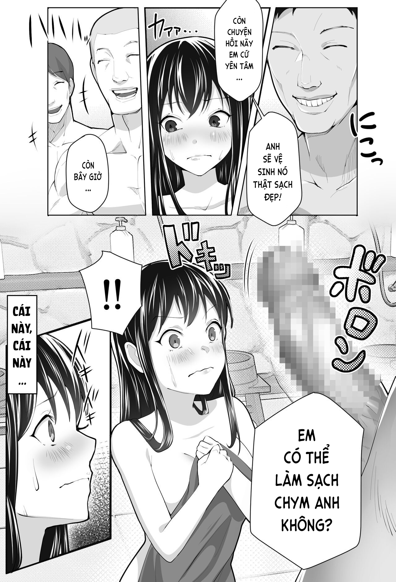 Đọc truyện hentai Nữ sinh ở kí túc xá nam - Chap 2