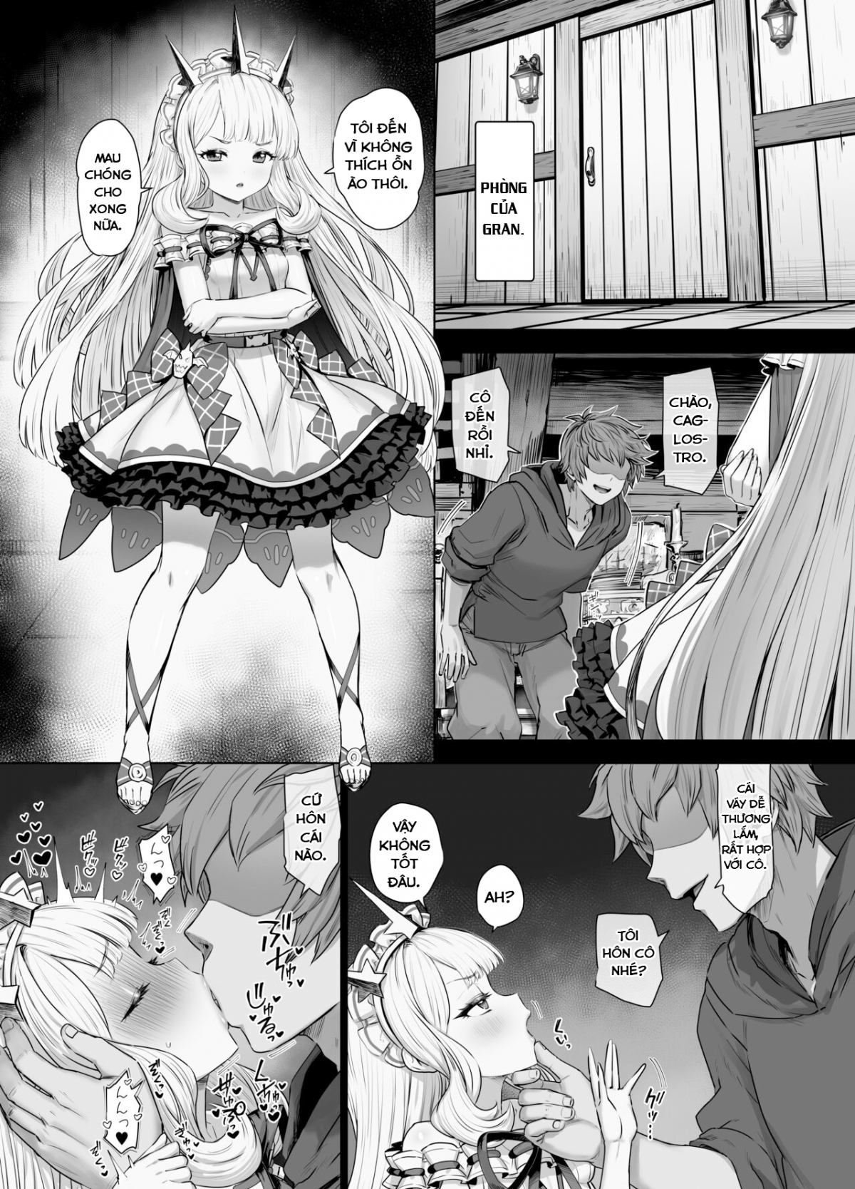 Đọc truyện hentai Cagliostro và trò chơi bí mật giả kim thuật - Oneshot