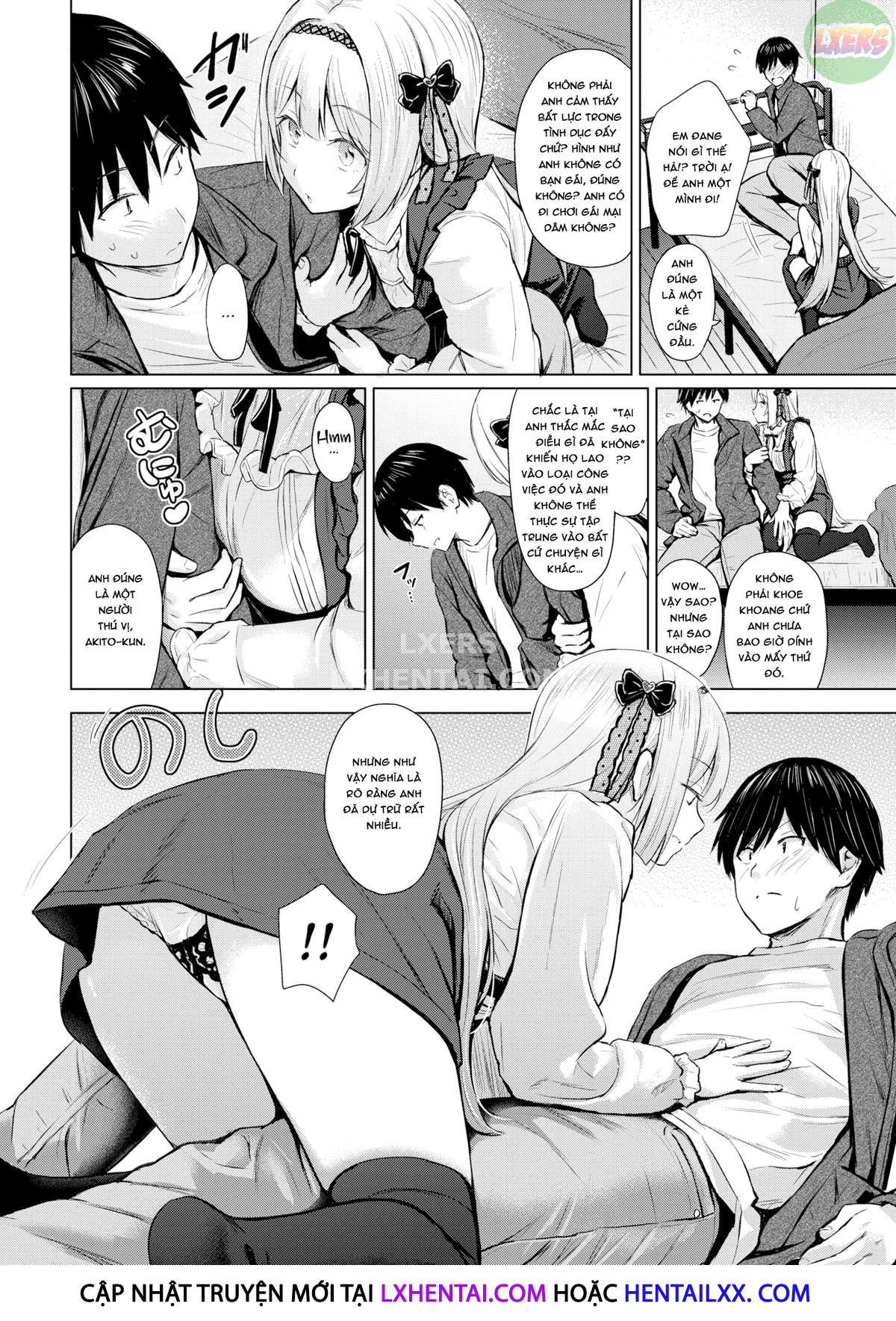 Đọc truyện hentai Tím trắng - Oneshot