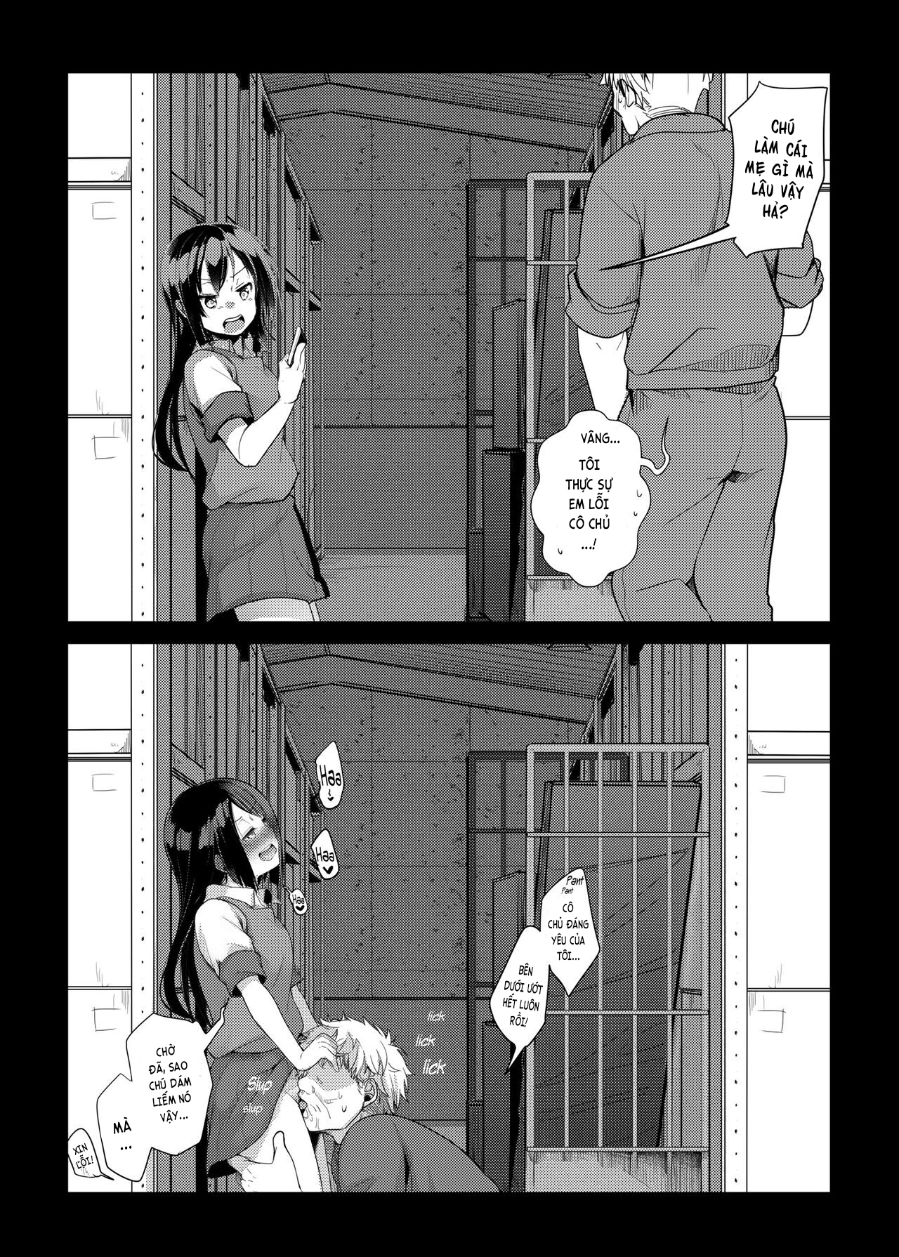 Đọc truyện hentai Làm tình với con gái chủ tịch tại nhà kho của công ty - Oneshot
