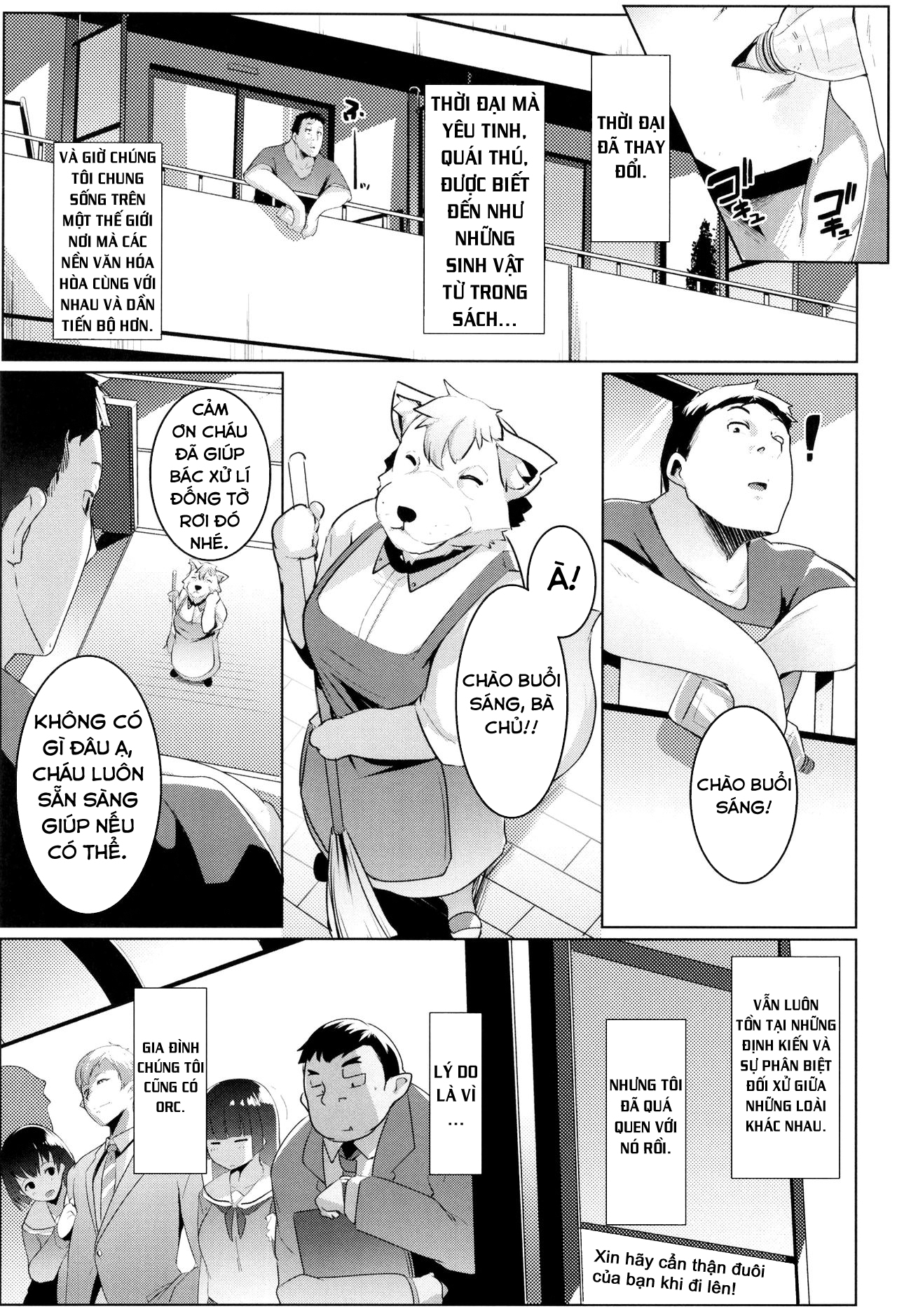 Đọc truyện hentai Em gái tôi là một bé Orc - Chap 2
