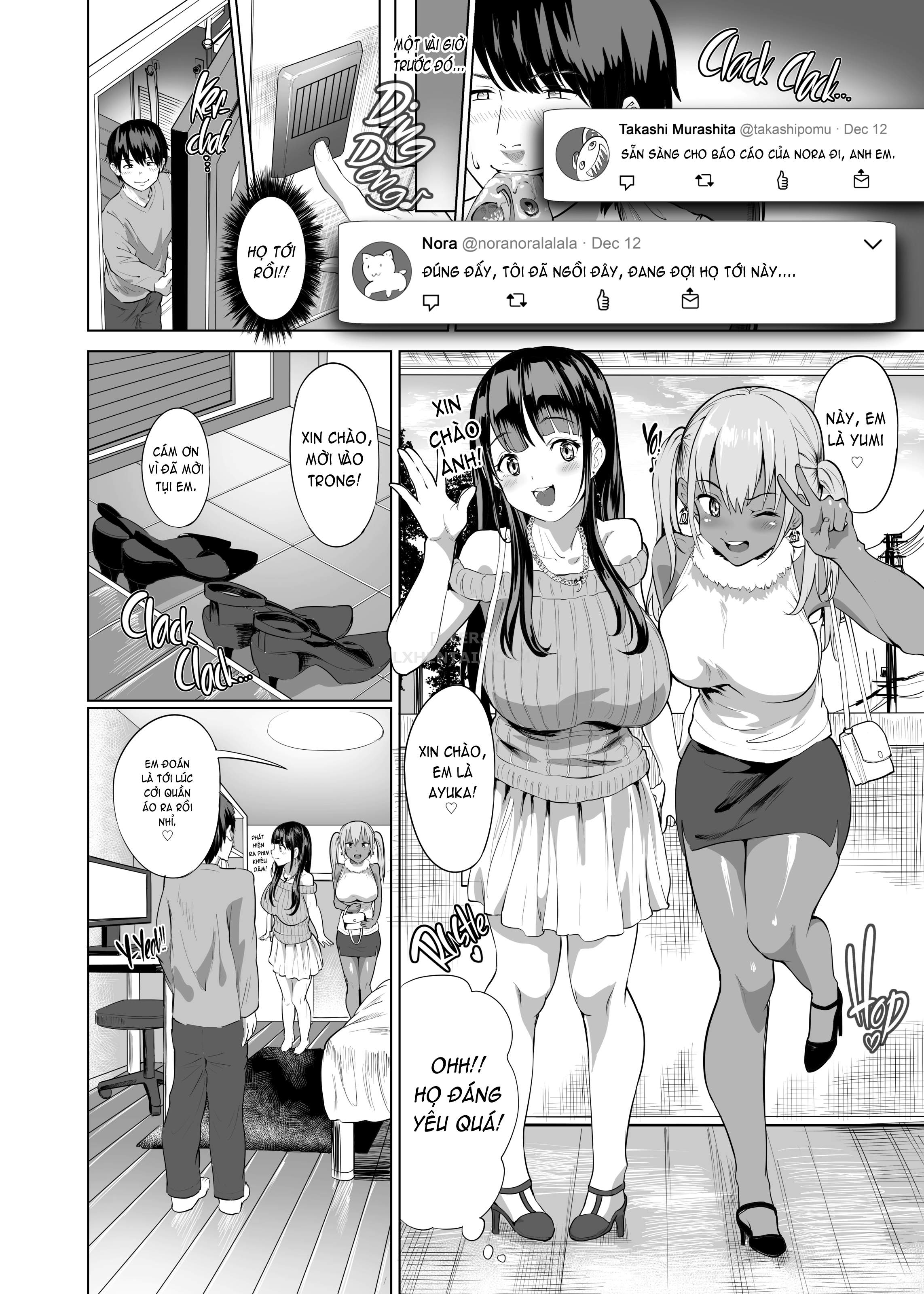 Đọc truyện hentai Succubus☆Delivery!! - Chap 1 - My Report on the Time I Called a Pair of Succubus Call Girls