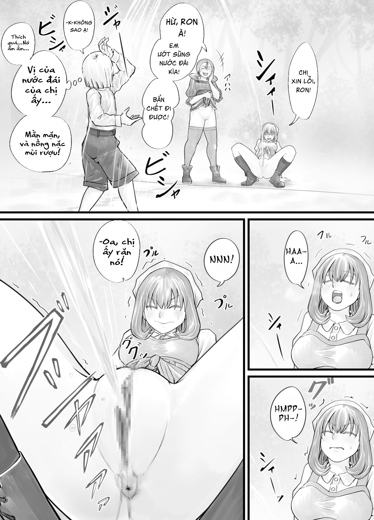 Đọc truyện hentai Manga nơi bạn có thể nhìn thấy cảnh mình tè lên chị gái mình - Chap 3 + 4 + 5