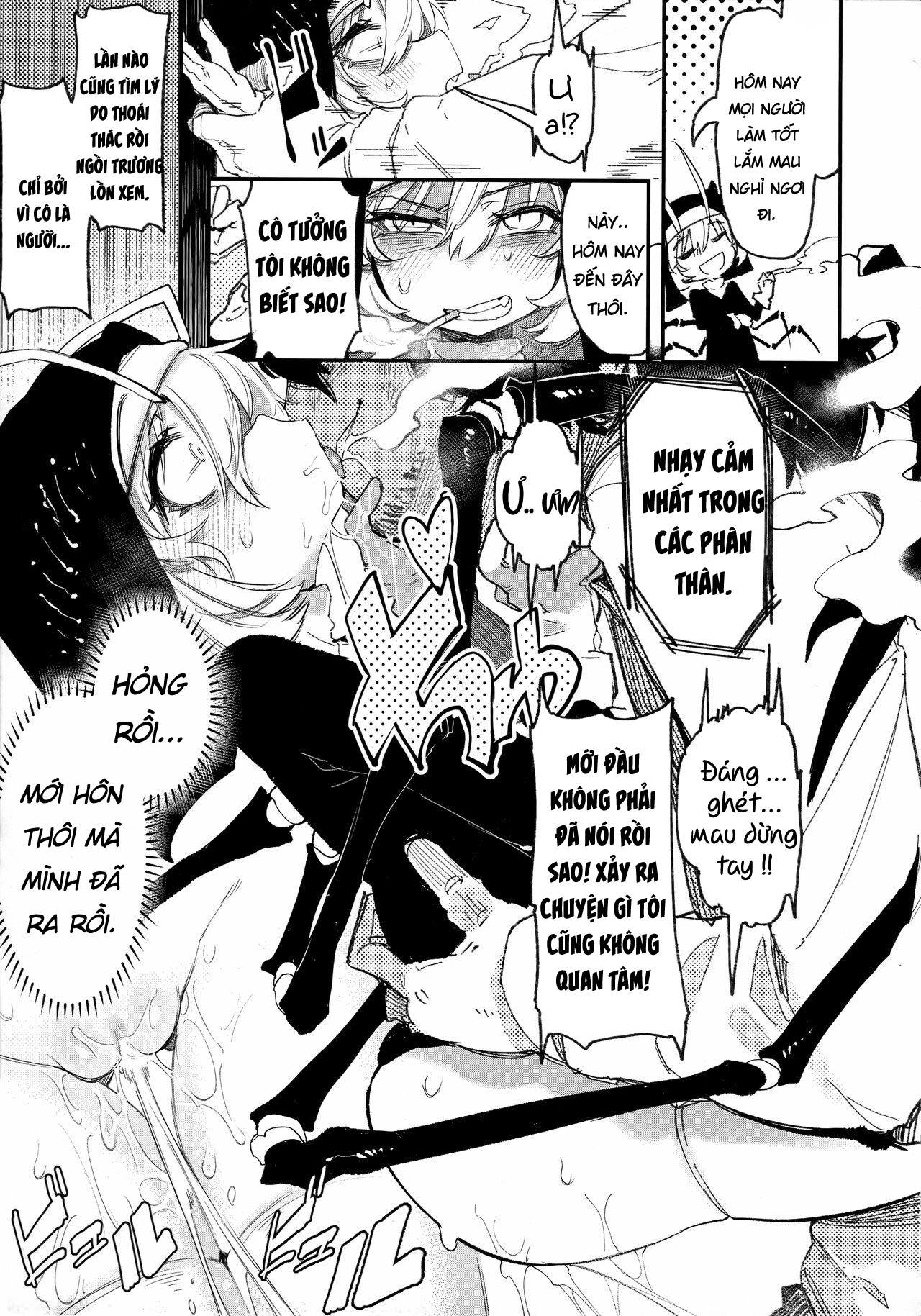Đọc truyện hentai Cô gái săn mồi - Oneshot nứng