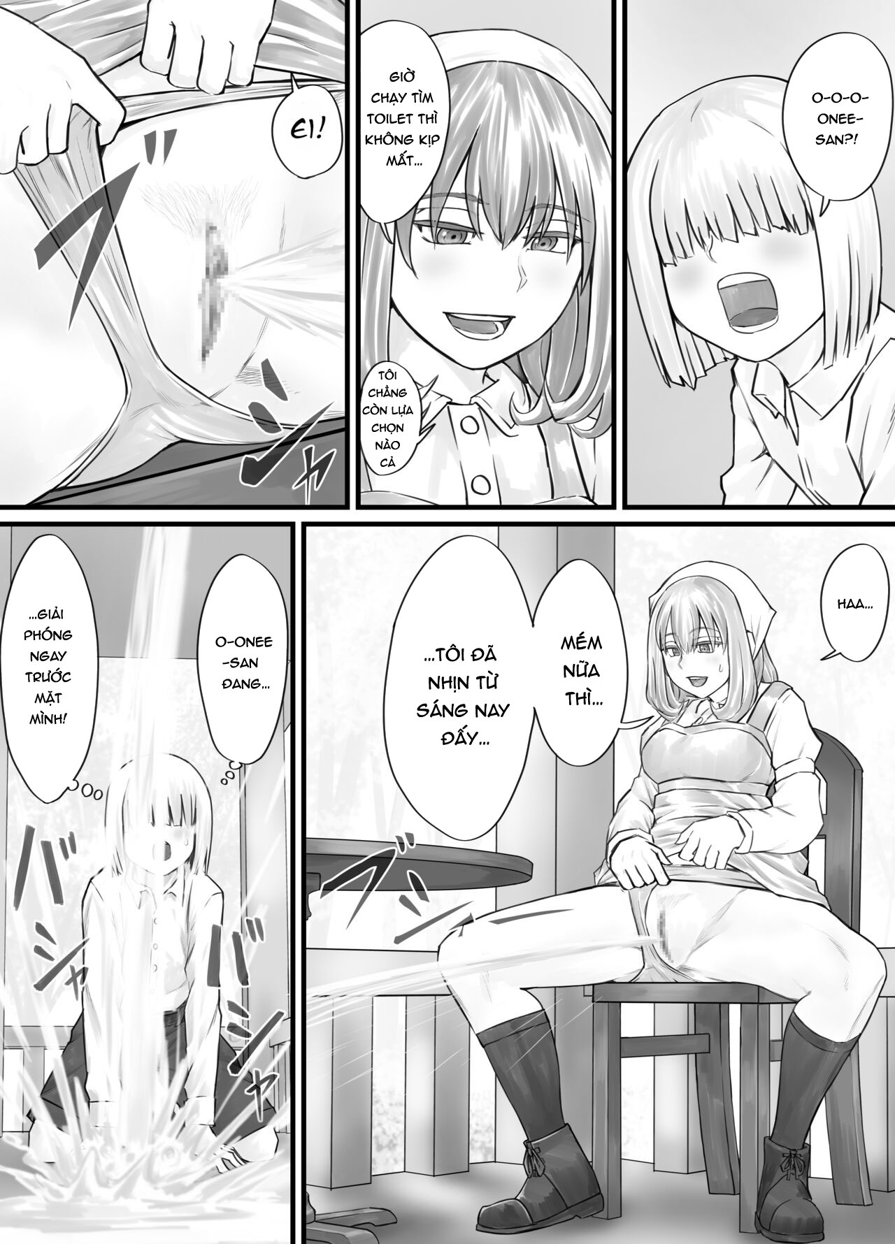 Đọc truyện hentai Manga nơi bạn có thể nhìn thấy cảnh mình tè lên chị gái mình - Chap 1 + 2