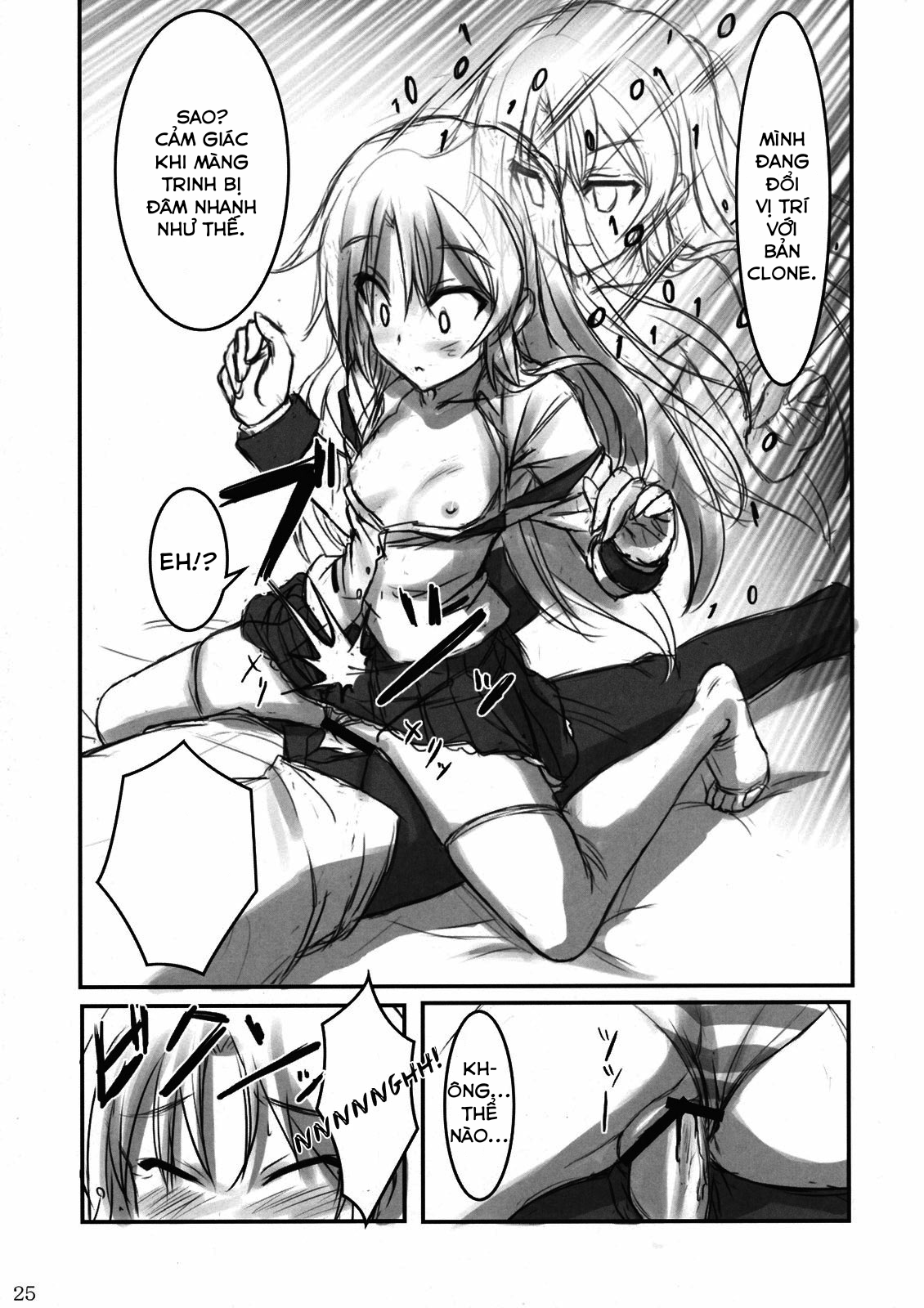 Đọc truyện hentai Angel Kneeso! (Angel Beats) - Oneshot