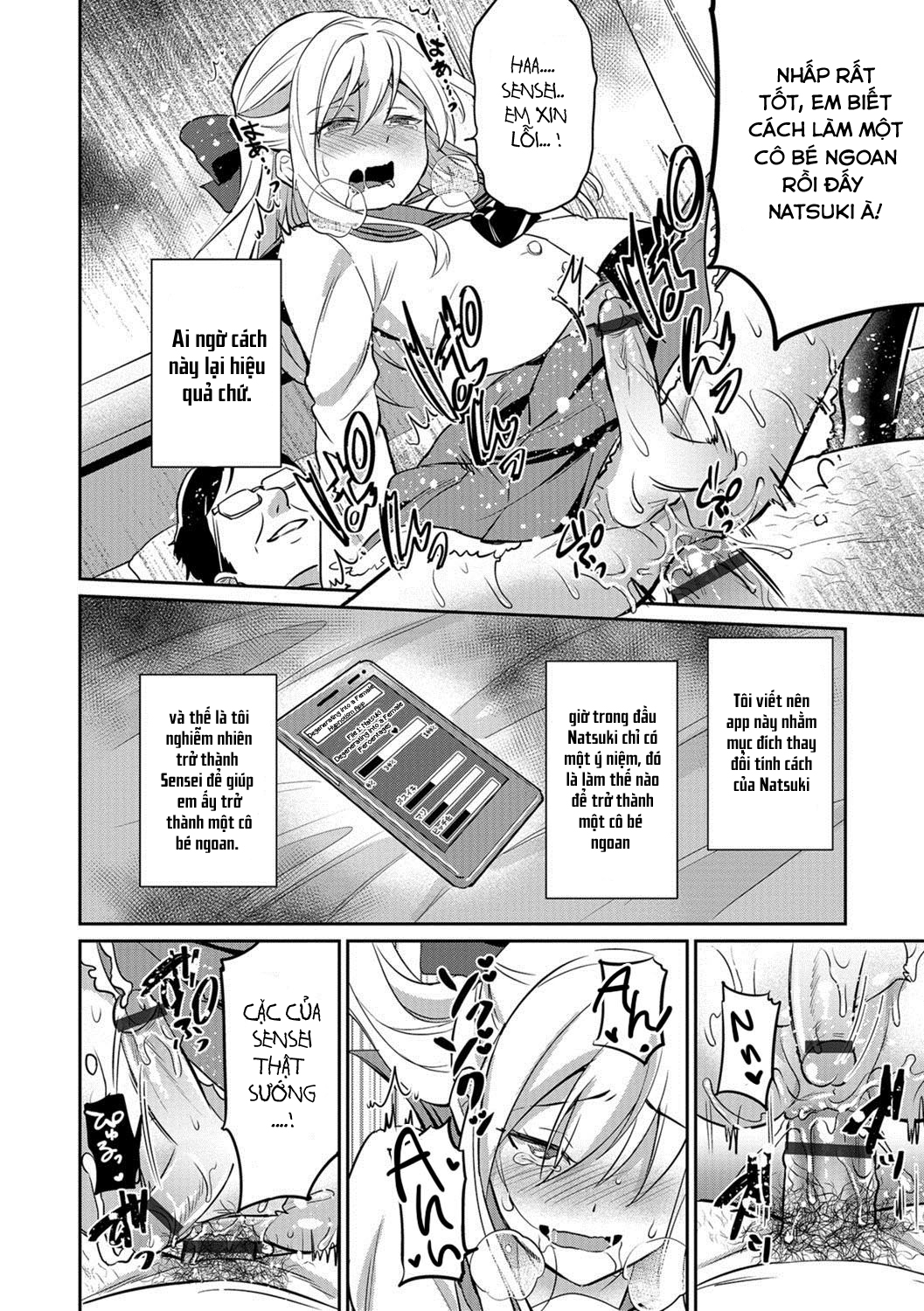 Đọc truyện hentai Mesu Ochi Saimin Kyouiku Degenerating into a Female Hypnotism Education - Oneshot