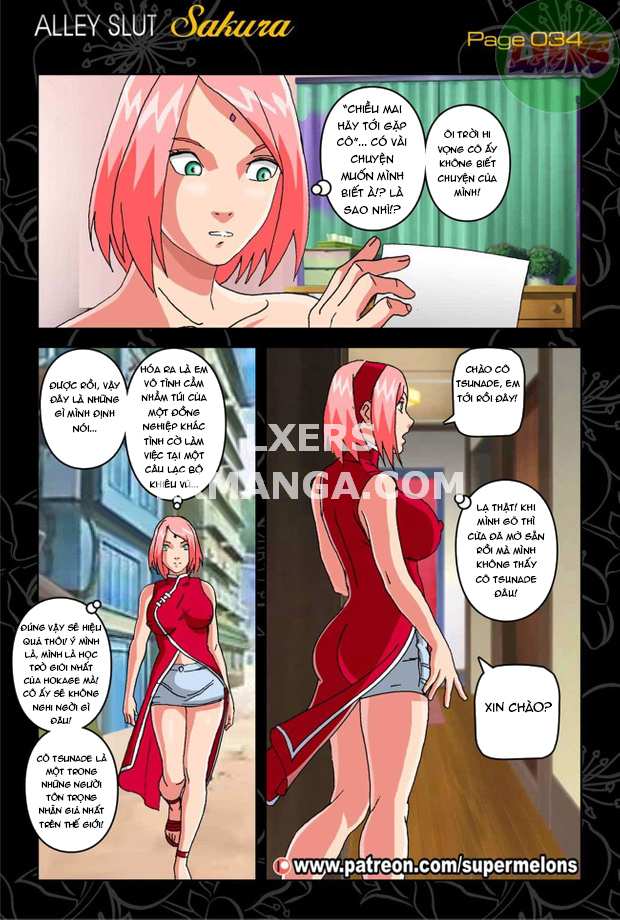 Đọc truyện hentai Ngõ Con Đĩ Sakura Chap 1