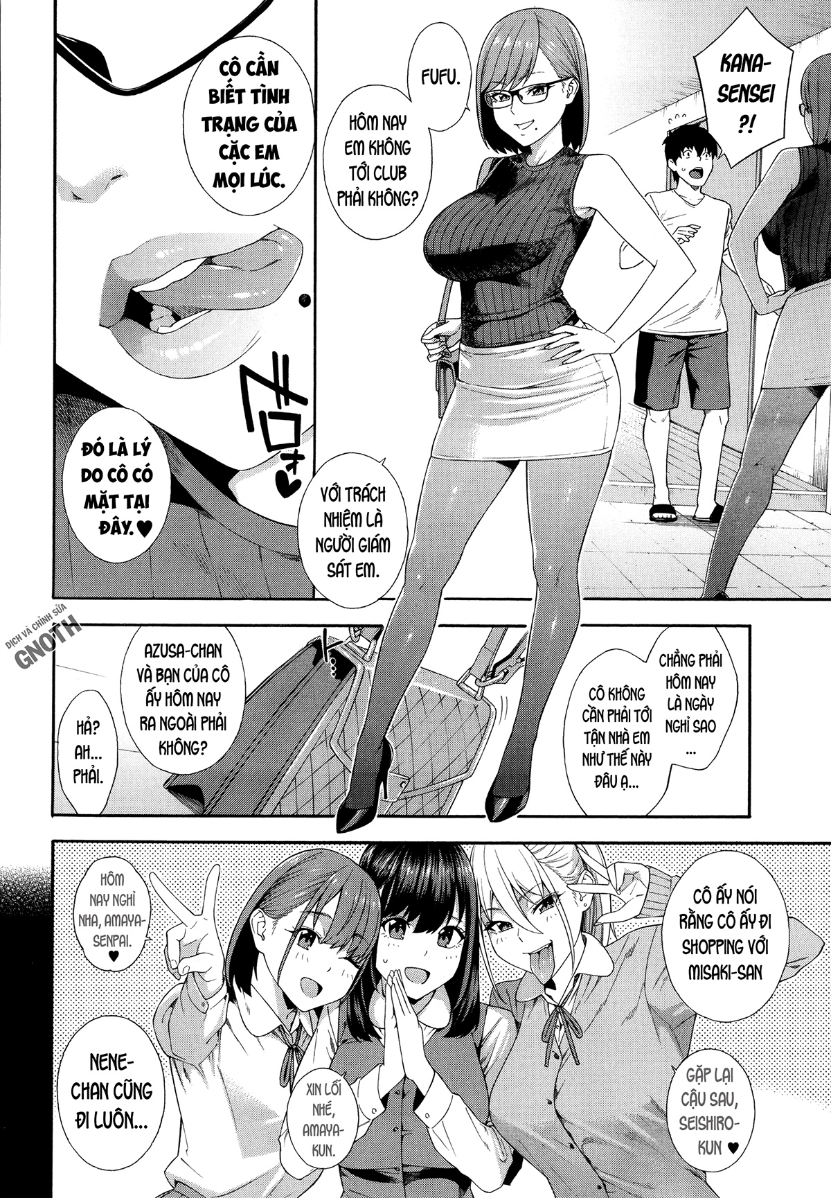 Đọc truyện hentai Phòng nghiên cứu Fallatio Chap 4