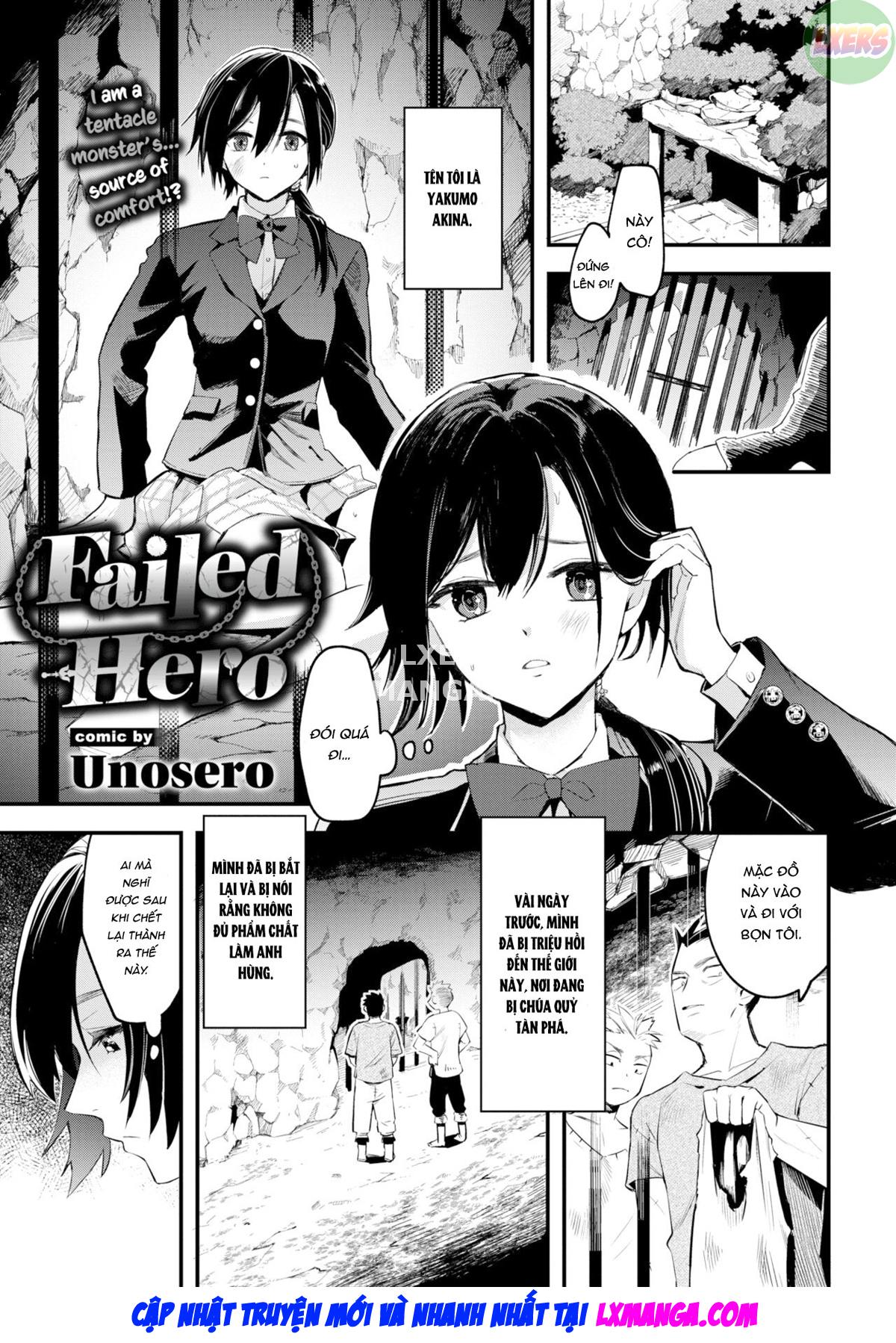 Đọc truyện hentai Anh hùng thất bại - Oneshot