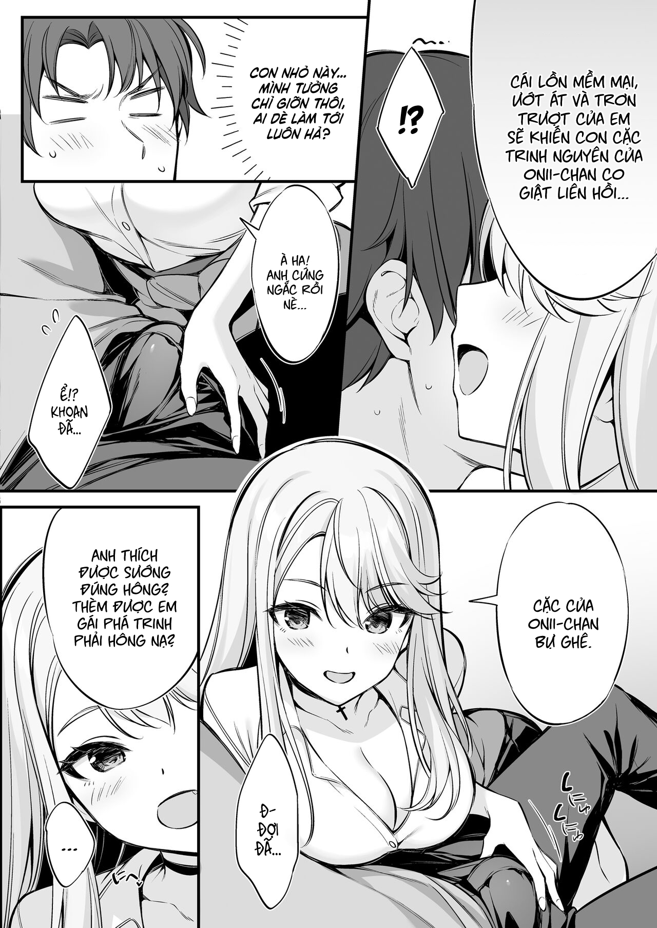 Đọc truyện hentai Gái Quen Trên Mạng Hóa Ra Là Nhỏ Em Gyaru - Anh trai x em gái