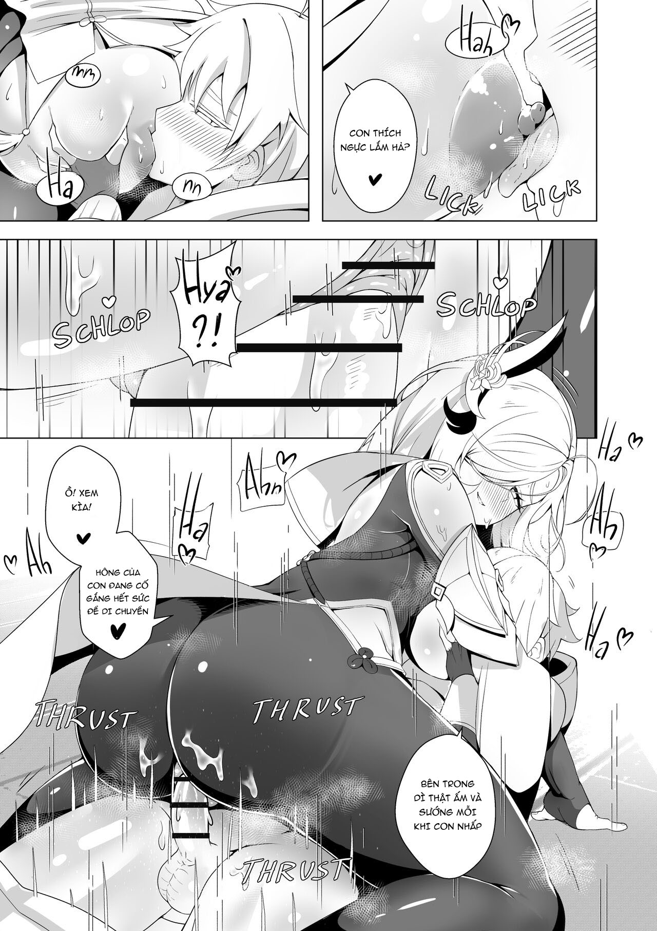 Đọc truyện hentai Shenhe Dạy Trừ Tà - Oneshot