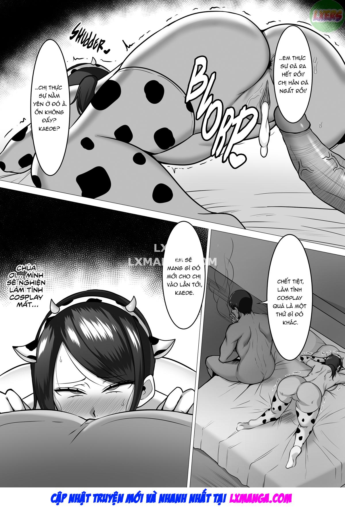Đọc truyện hentai Người phụ nữ có chồng đầy đặn và bột bò S H - Oneshot