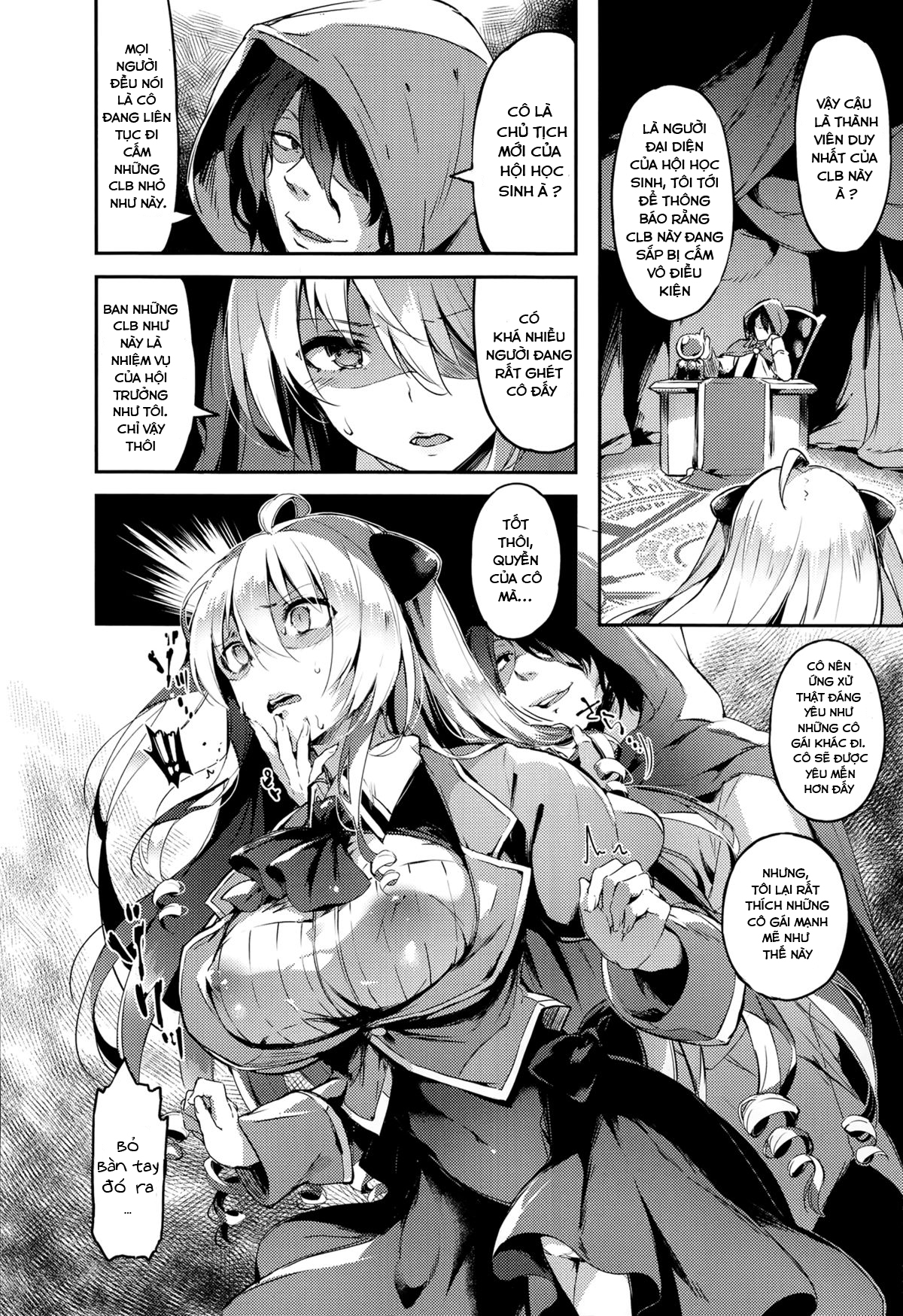 Đọc truyện hentai Mitsu Ana Otoshi - Oneshot