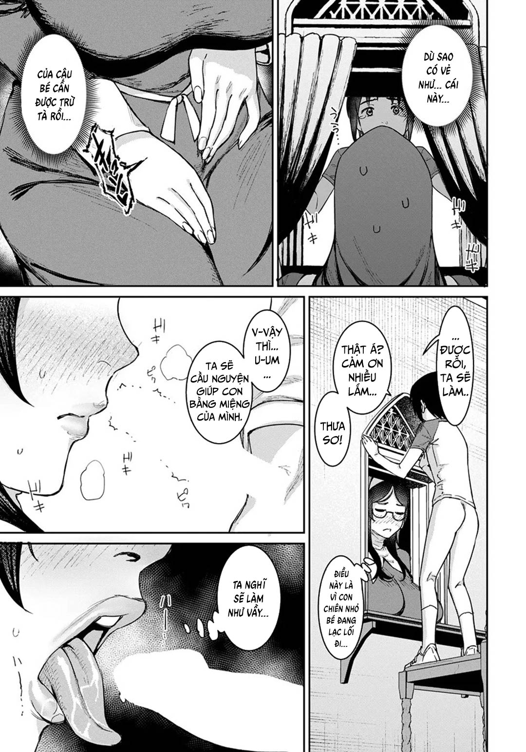 Đọc truyện hentai Cuộc trừ tà bí mật - Oneshot