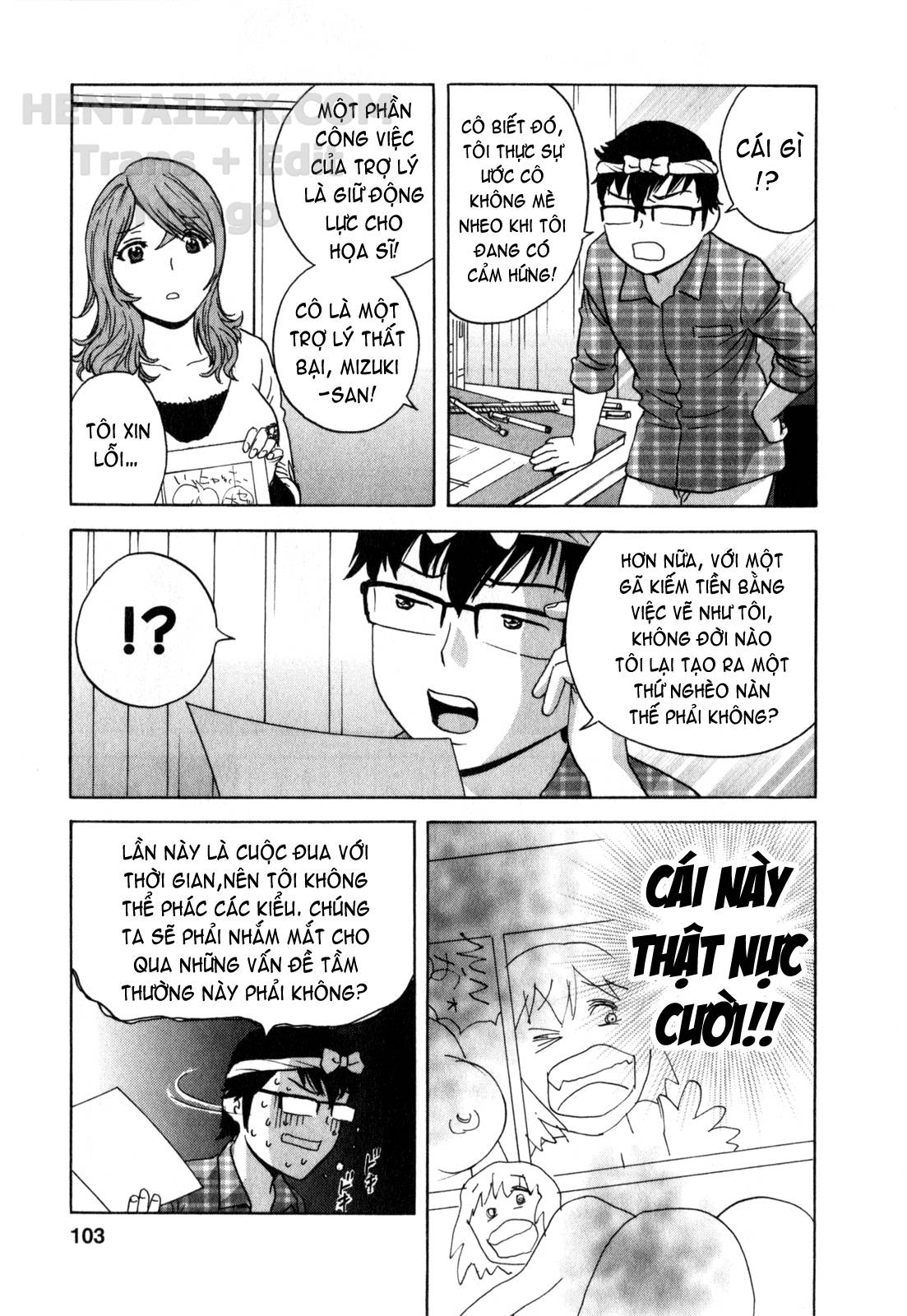 Đọc truyện hentai Life With Married Women Just Like A Manga - Chap 25