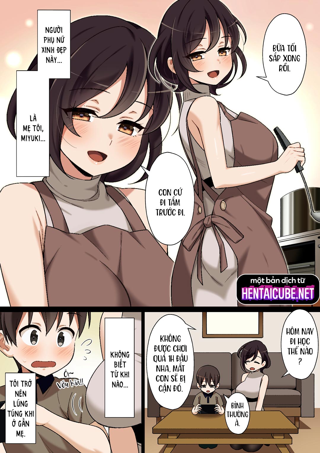 Đọc truyện hentai Mẹ là lần đầu tiên của tôi - Oneshot