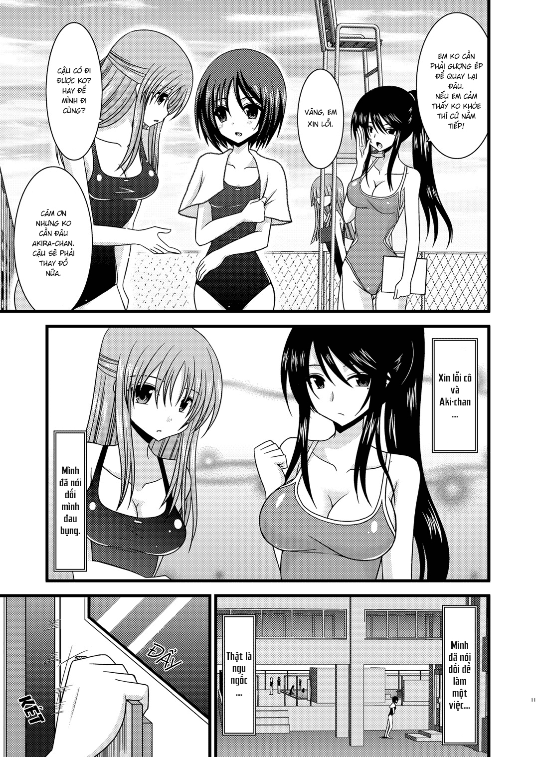 Đọc truyện hentai Cô gái thích khoả thân - Chap 3