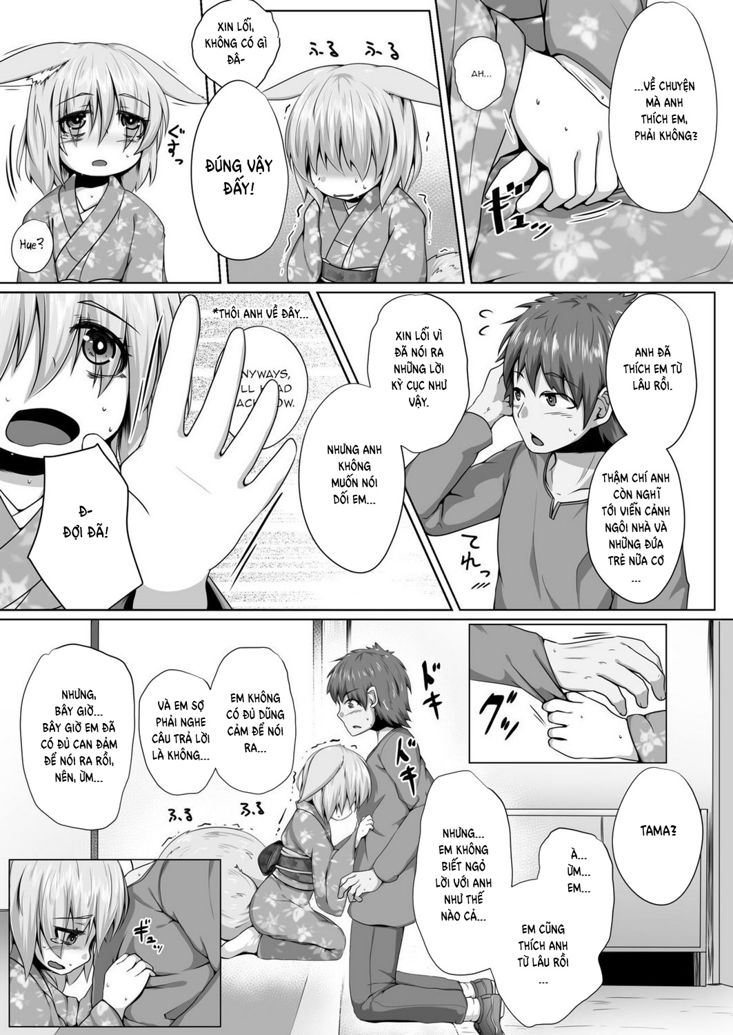 Đọc truyện hentai Kitsune no Happy End - Oneshot