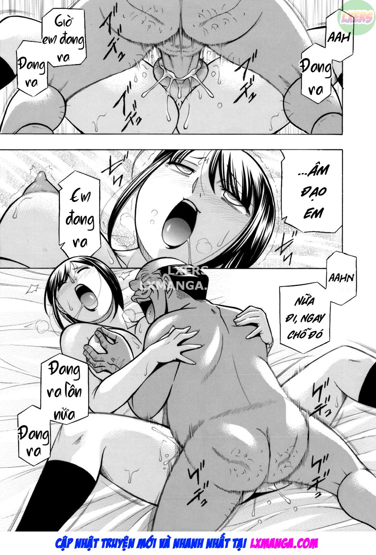 Đọc truyện hentai Nữ giáo viên dâm đãng và em học sinh may mắn Chap 7