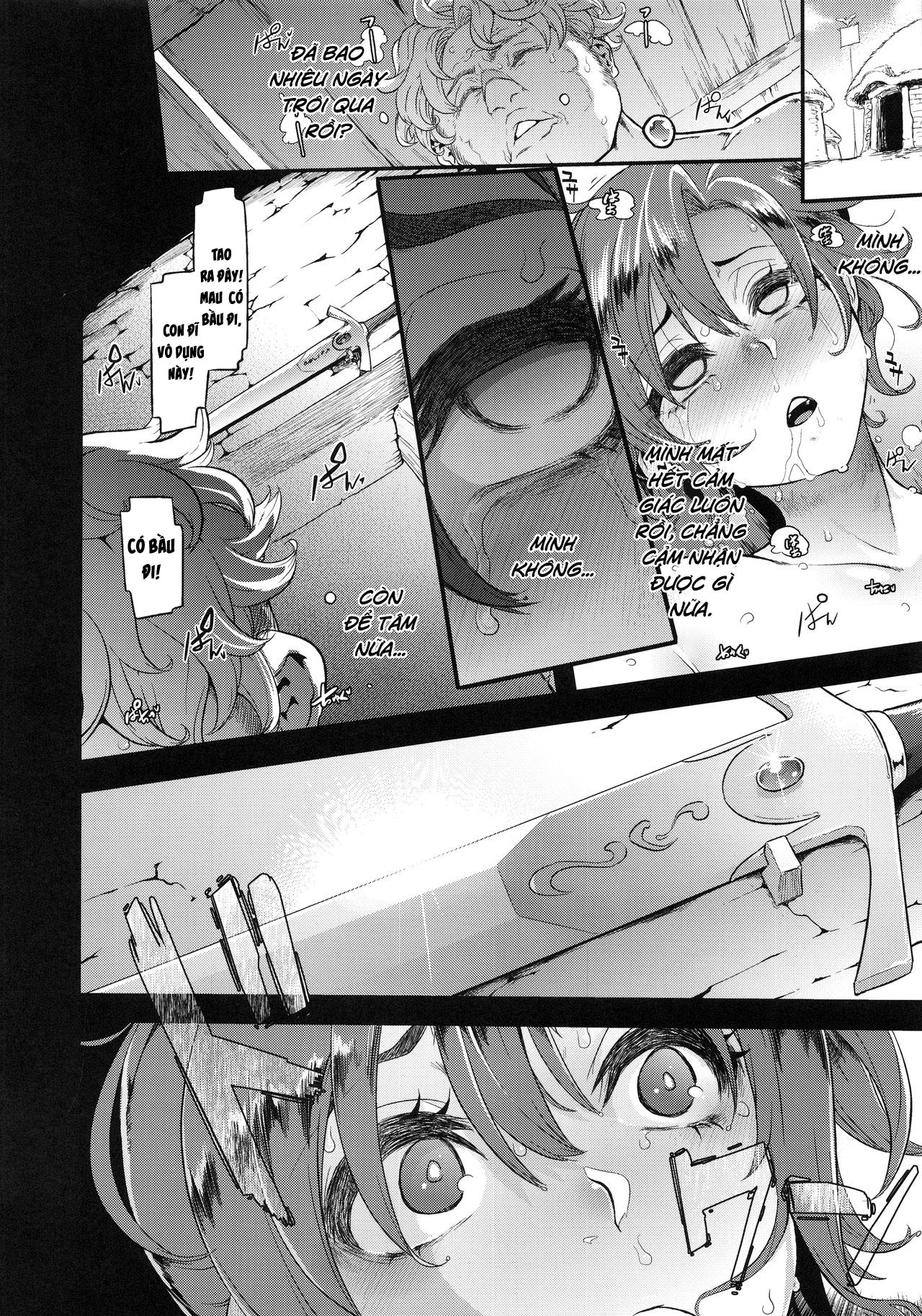 Đọc truyện hentai Nữ hoàng thực sự sẽ không bao giờ đầu hàng Oneshot nứng