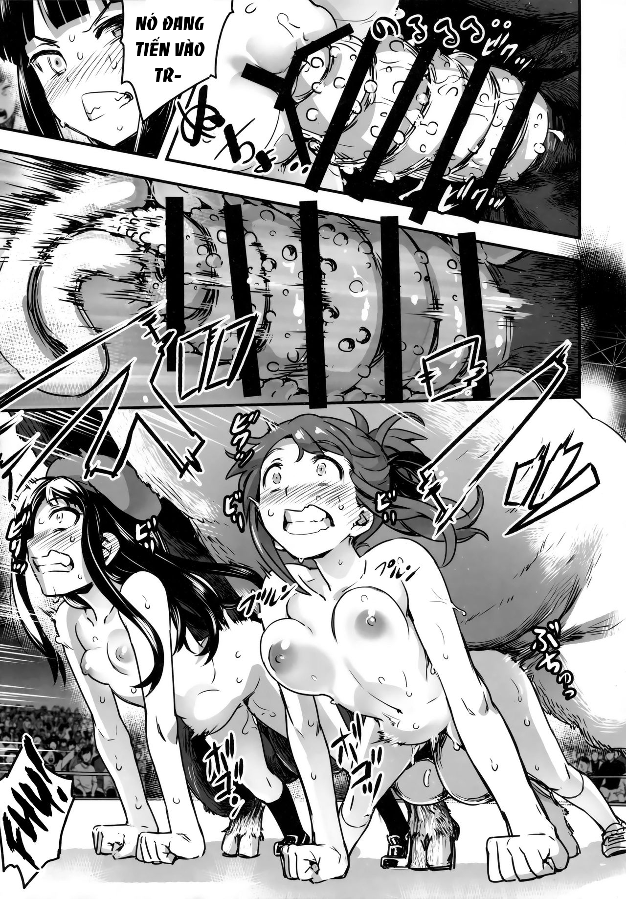 Đọc truyện hentai Công chúa khỏa thân Honoka Heo rừng khổng lồ vs Cô gái tâm linh - Oneshot - A
