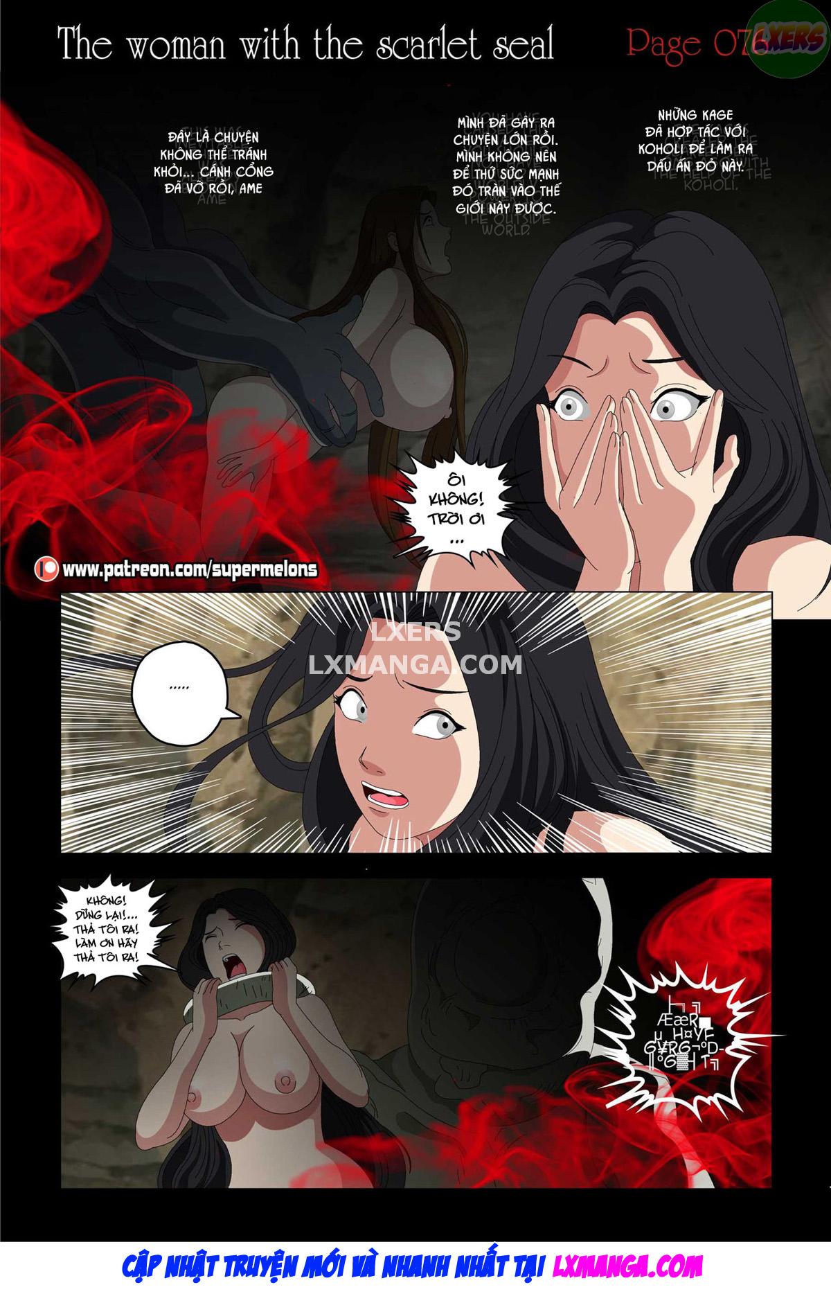 Đọc truyện hentai Người Phụ Nữ Với Dấu Ấn Đỏ - Oneshot