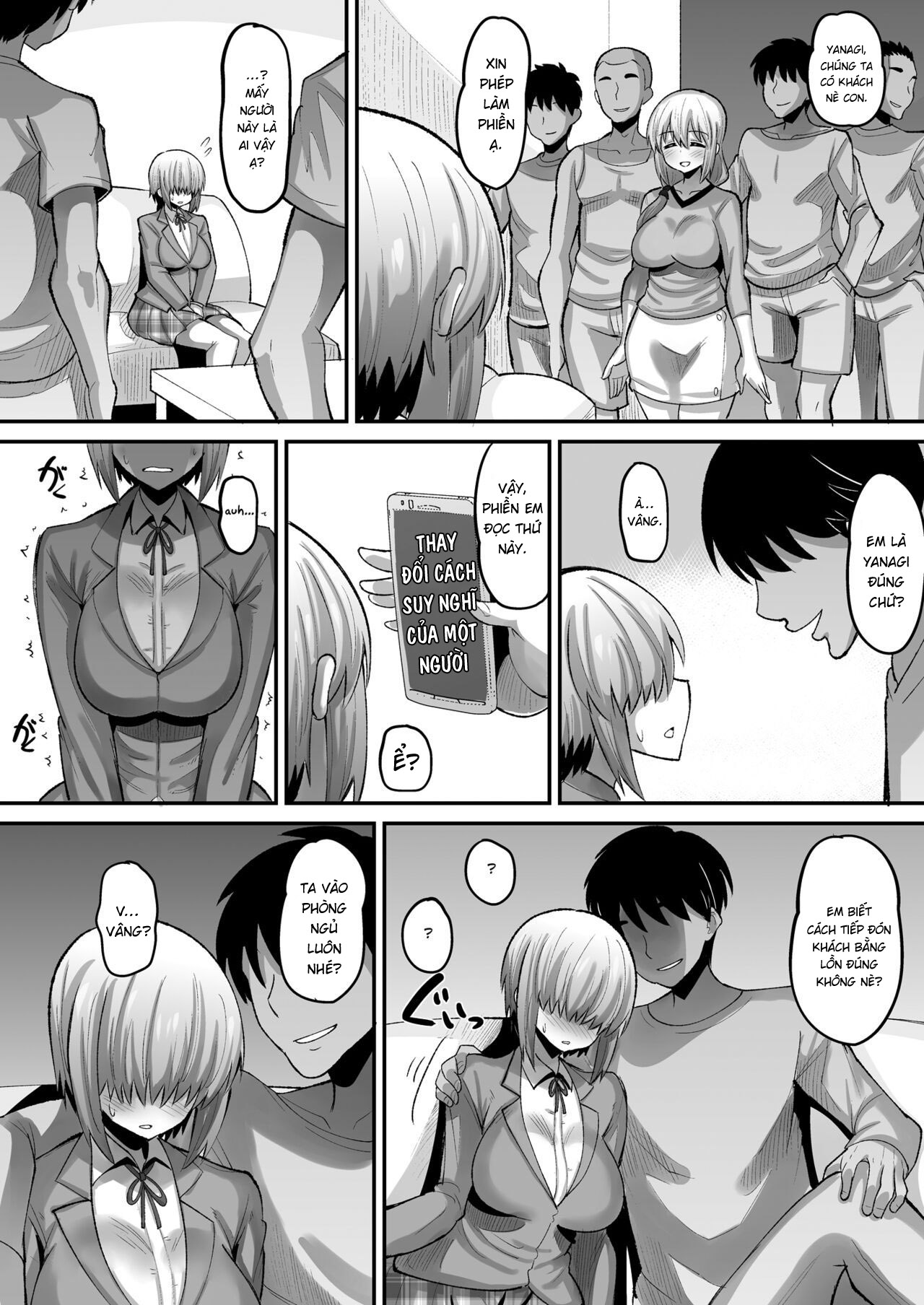 Đọc truyện hentai Tóc khó chịu thông thường đang được sửa đổi - Oneshot