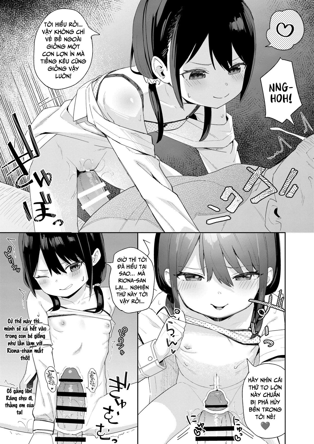 Đọc truyện hentai Tôi bị ăn hiếp bởi một con nhãi ranh là bạn của con gái mình - Chap 2