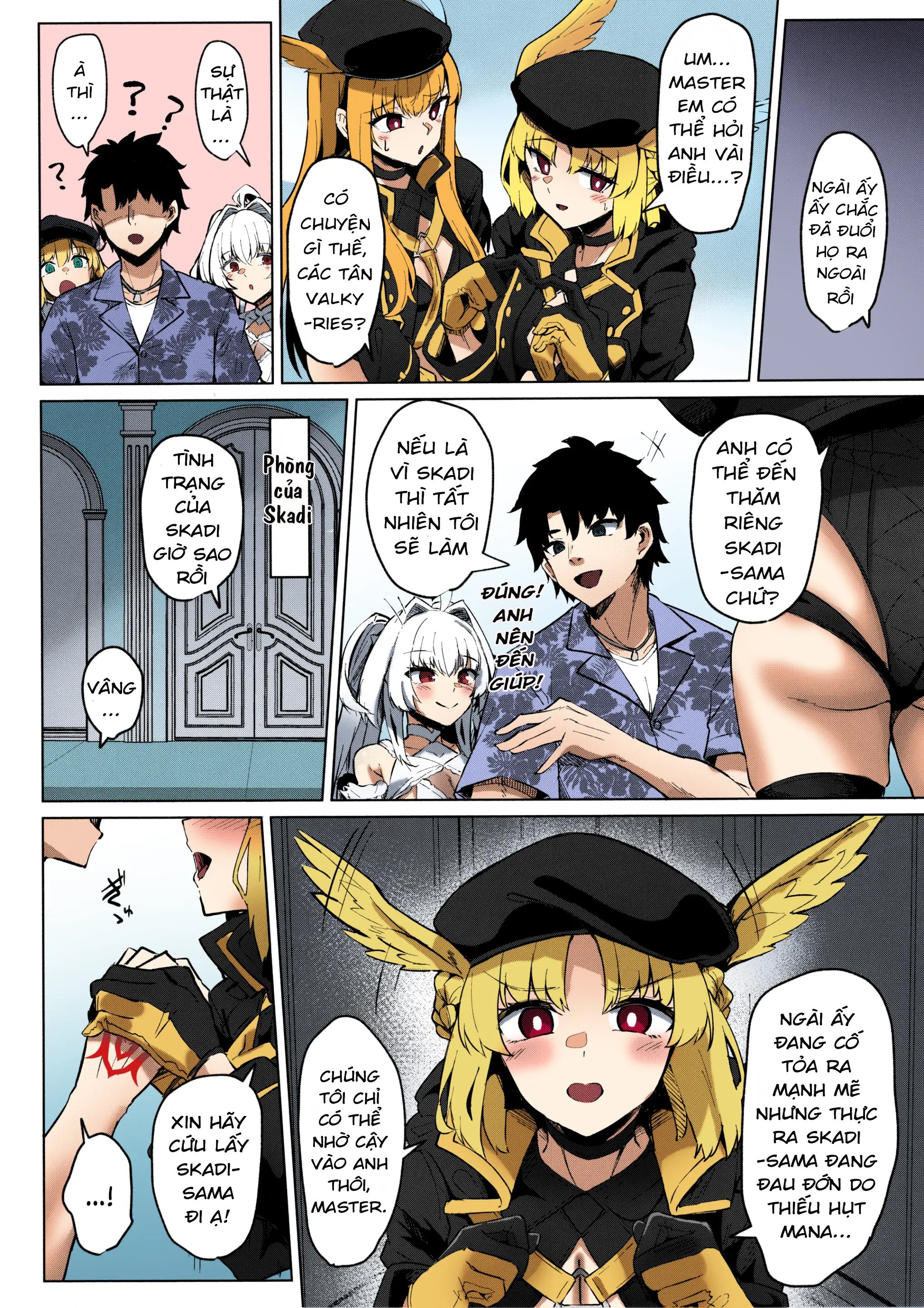Đọc truyện hentai Cuốn sách về việc cung cấp sức mạnh ma thuật cho cô dâu Skadi và việc kết hôn. - Oneshot