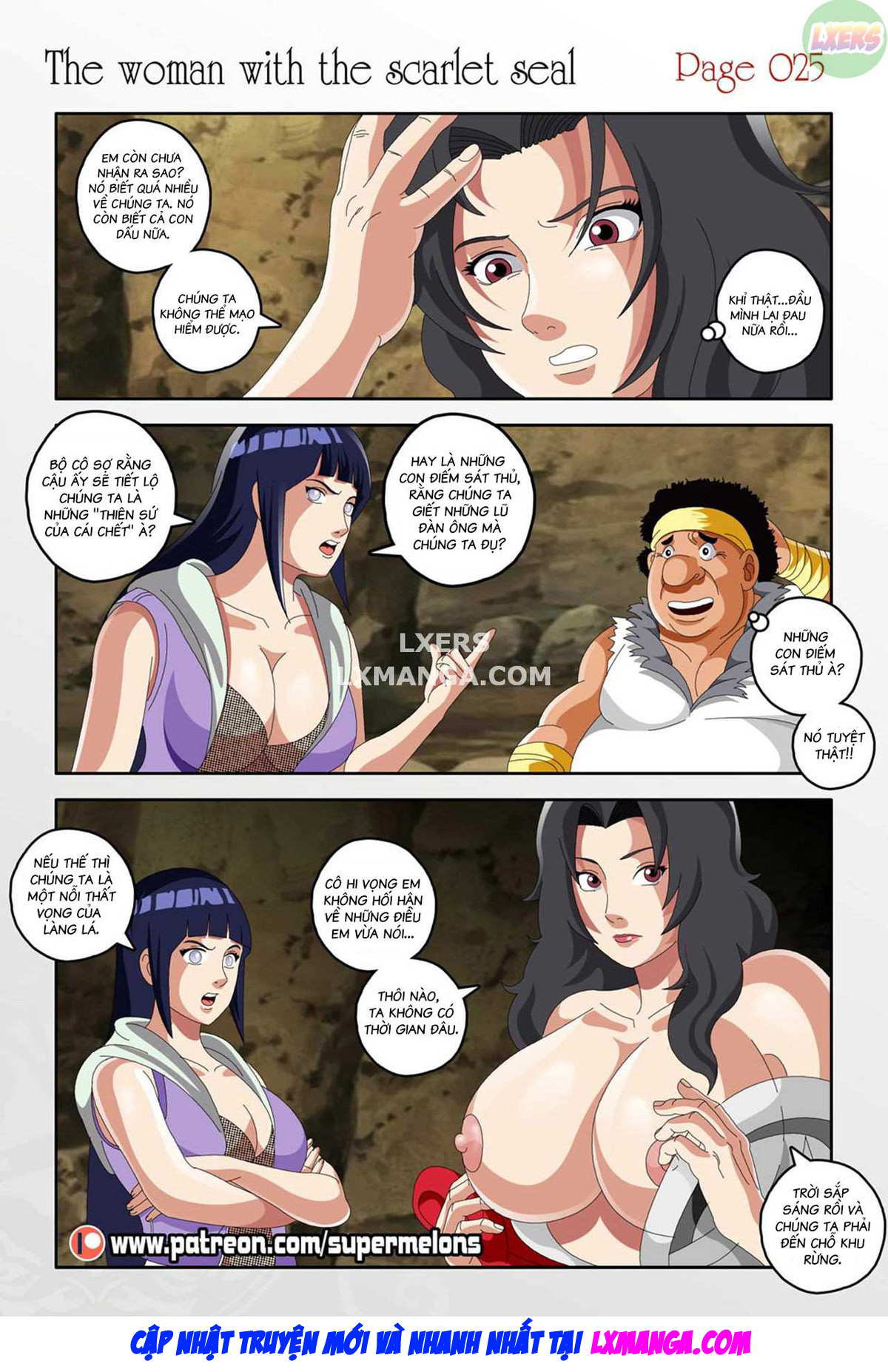 Đọc truyện hentai Người Phụ Nữ Với Dấu Ấn Đỏ - Oneshot