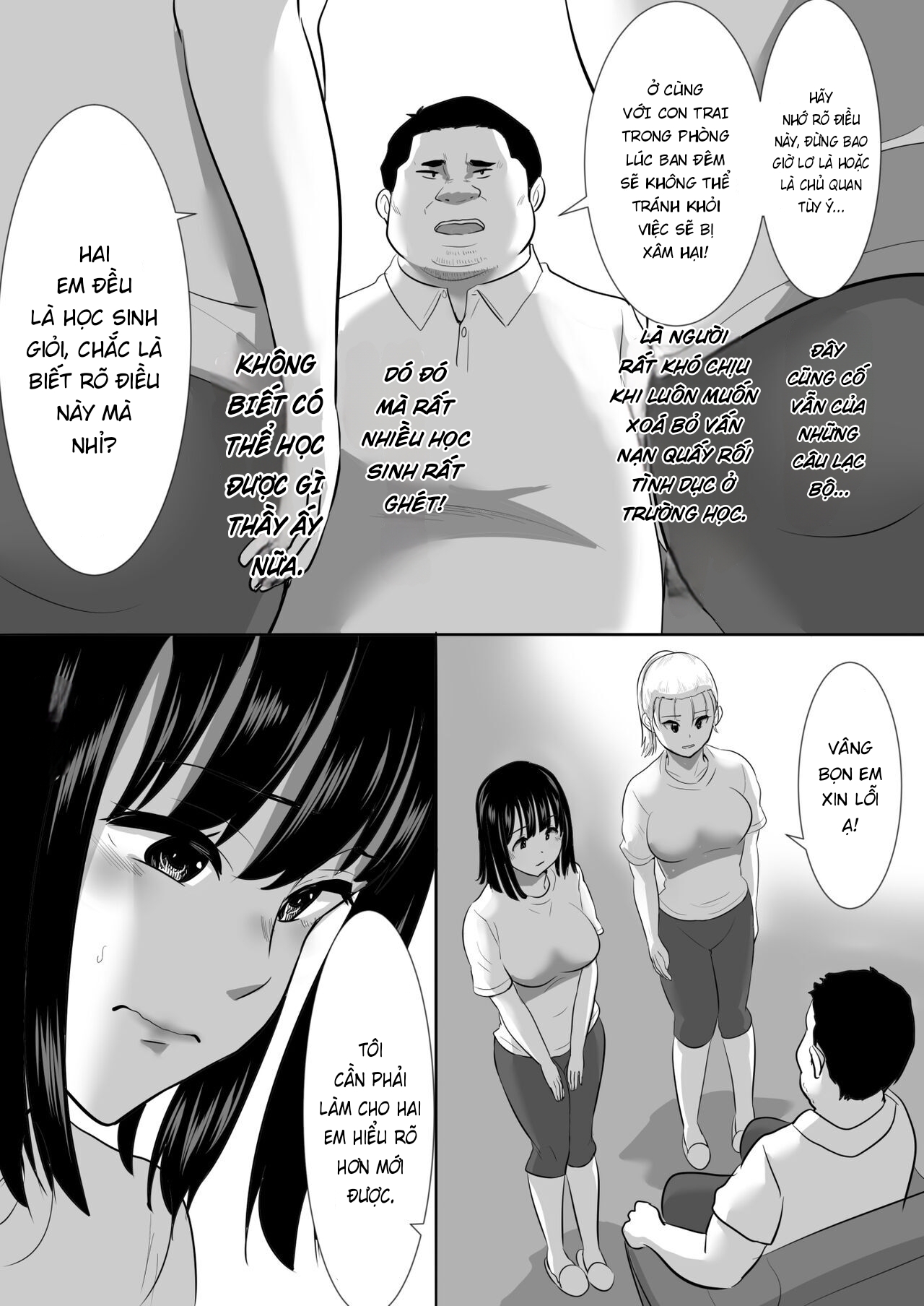 Đọc truyện hentai Cuộc Họp Bí Mật Diễn Ra Trong Chuyến Dã Ngoại, Netore Hiếp Dâm Hai em Học Sinh Ở Phòng Kỉ Luật - Oneshot NTR!