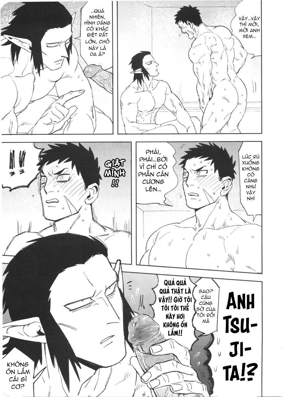 Đọc truyện hentai Phải tuốt chim cho anh Tsujita!! Bài tập xử lý hẹp bao quy đầu - Chap 1