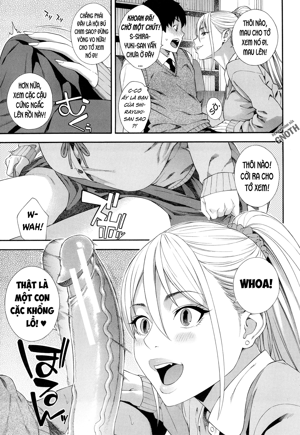 Đọc truyện hentai Phòng nghiên cứu Fallatio Chap 2