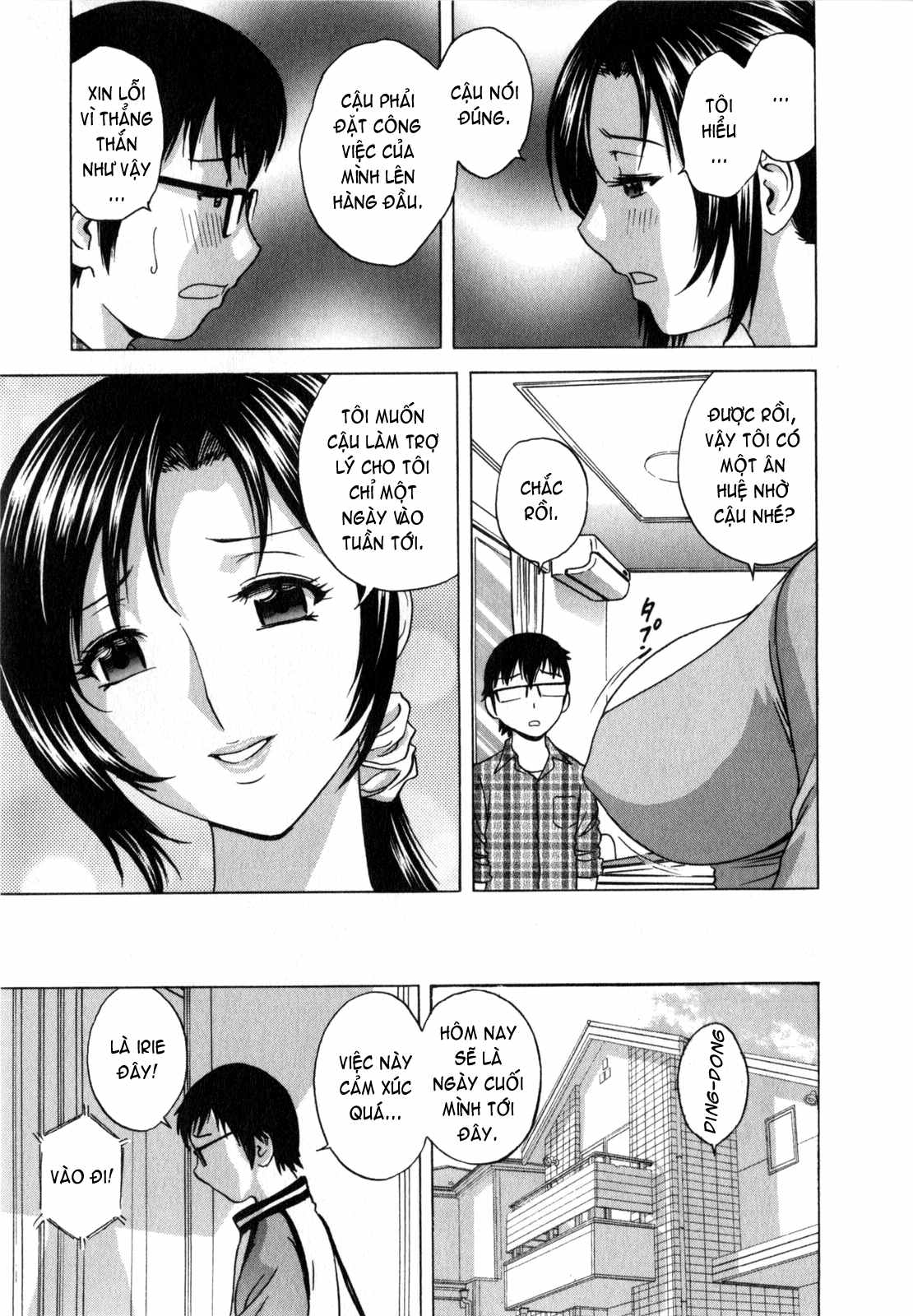 Đọc truyện hentai Life With Married Women Just Like A Manga - Chap 10