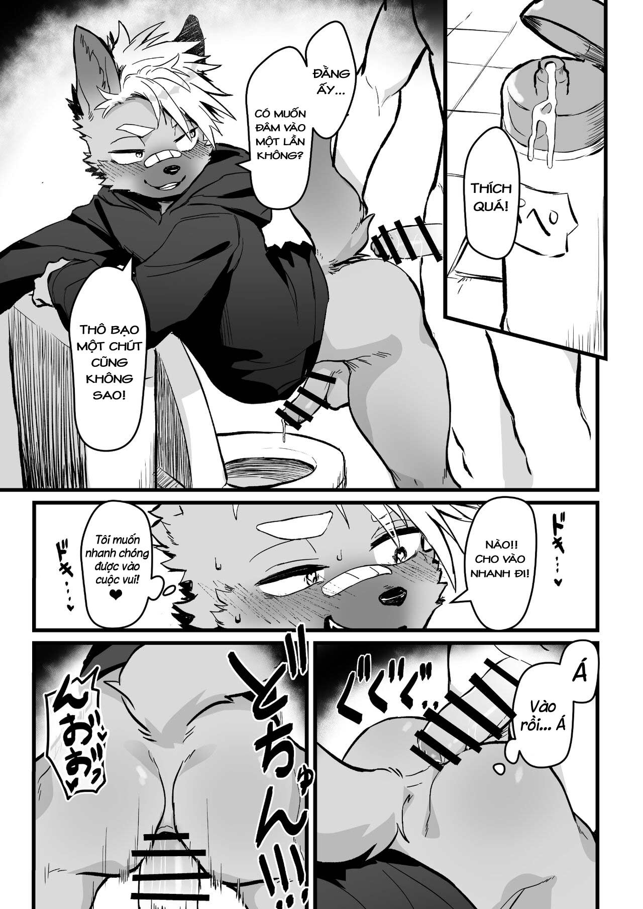 Đọc truyện hentai Sói con thích quan hệ tình dục trong nhà vệ sinh - Chap 1