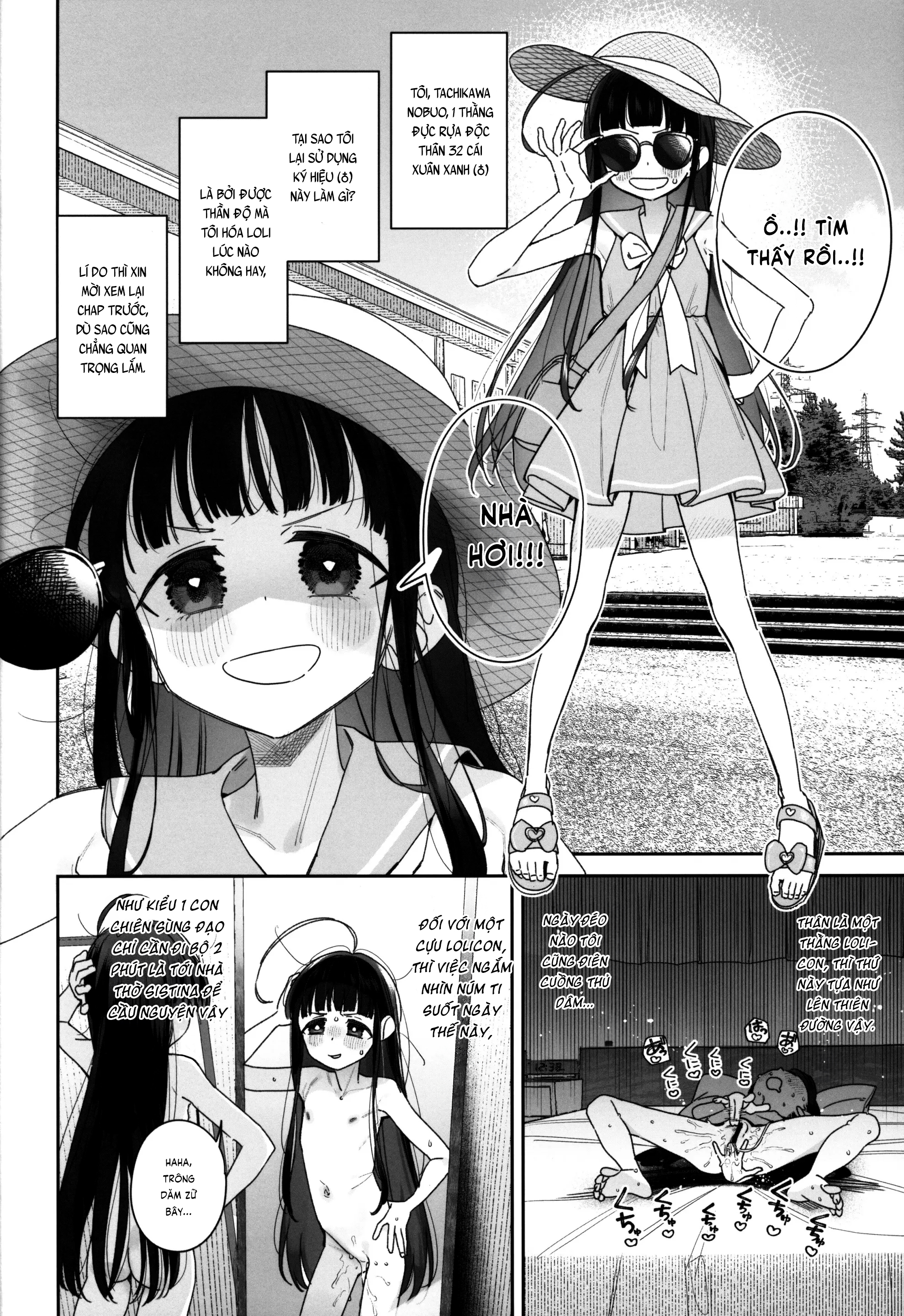 Đọc truyện hentai Tôi chuyển sinh thành loli! - Chap 2