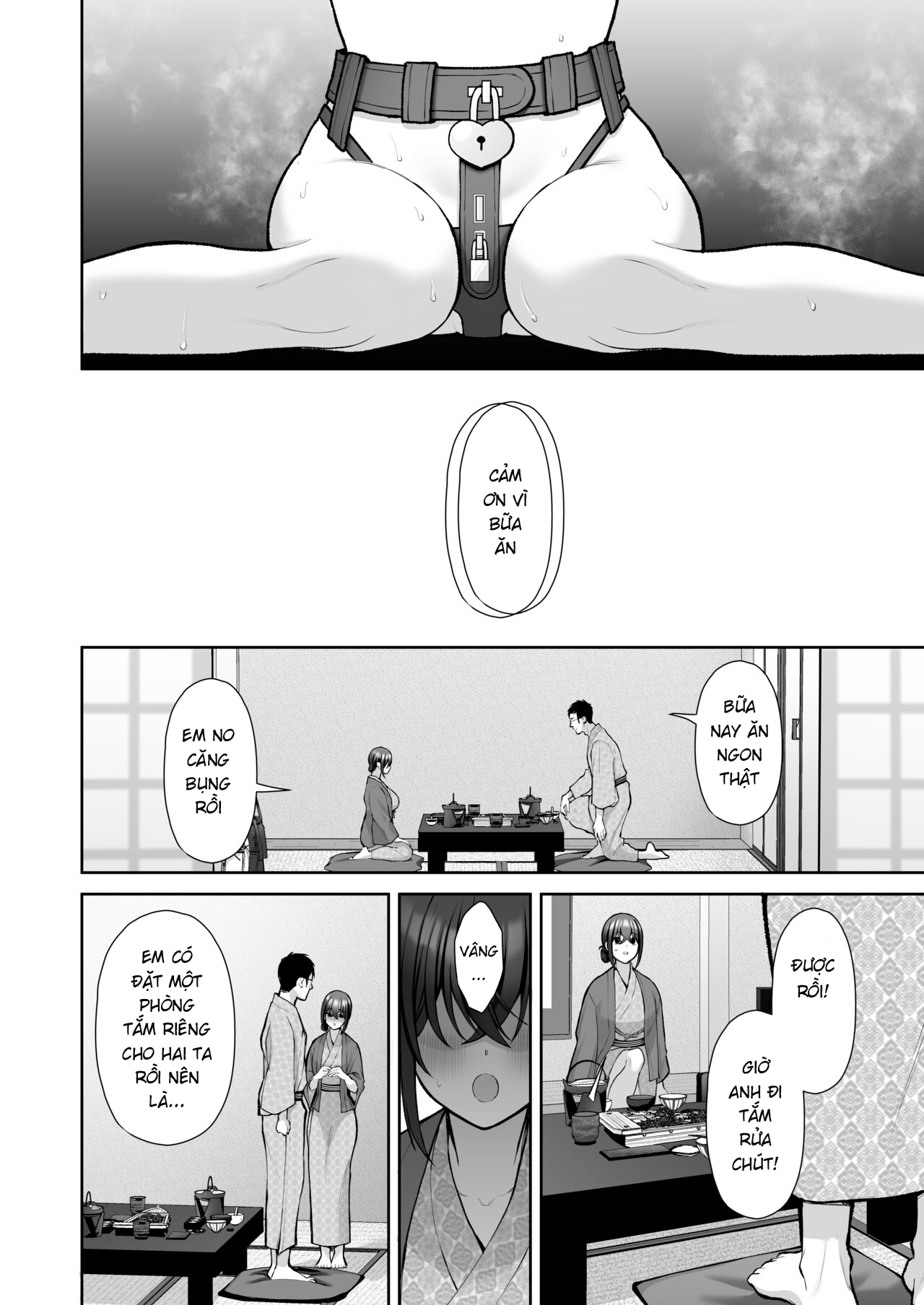 Đọc truyện hentai Hậu trường M phái OL huấn luyện thủ dâm - Utakata 4