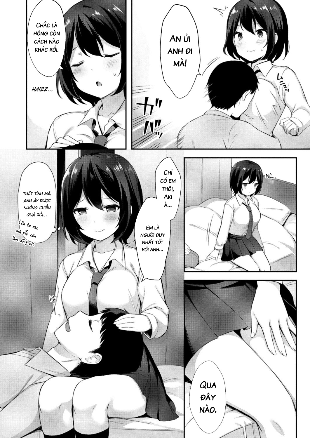 Đọc truyện hentai Sự cám dỗ của em gái nhỏ tôi - Chap 6: Aki và Onii-chan!