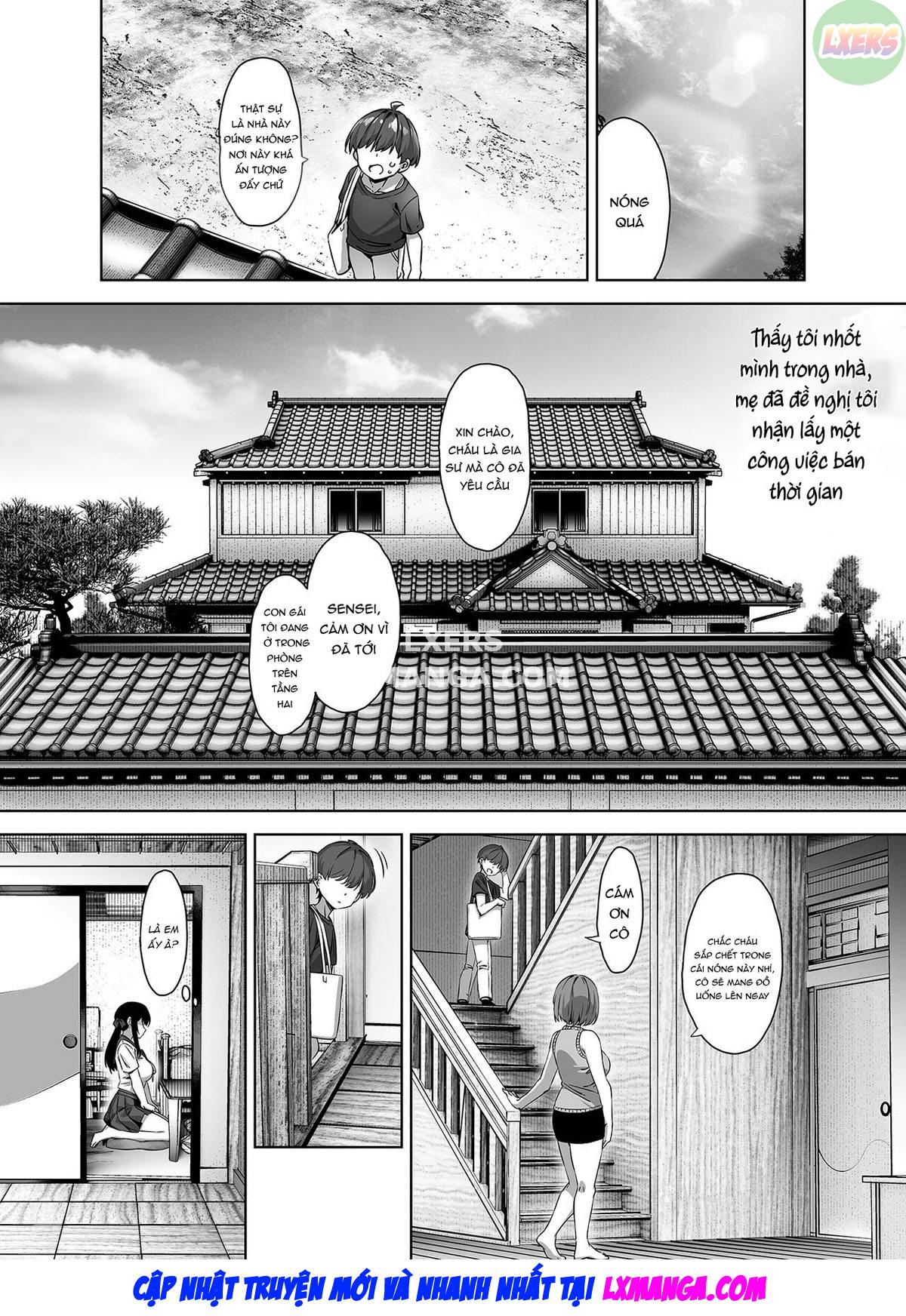 Đọc truyện hentai Mùa hè, miền quê và cậu học trò to lớn đang cám dỗ tôi. - Oneshot