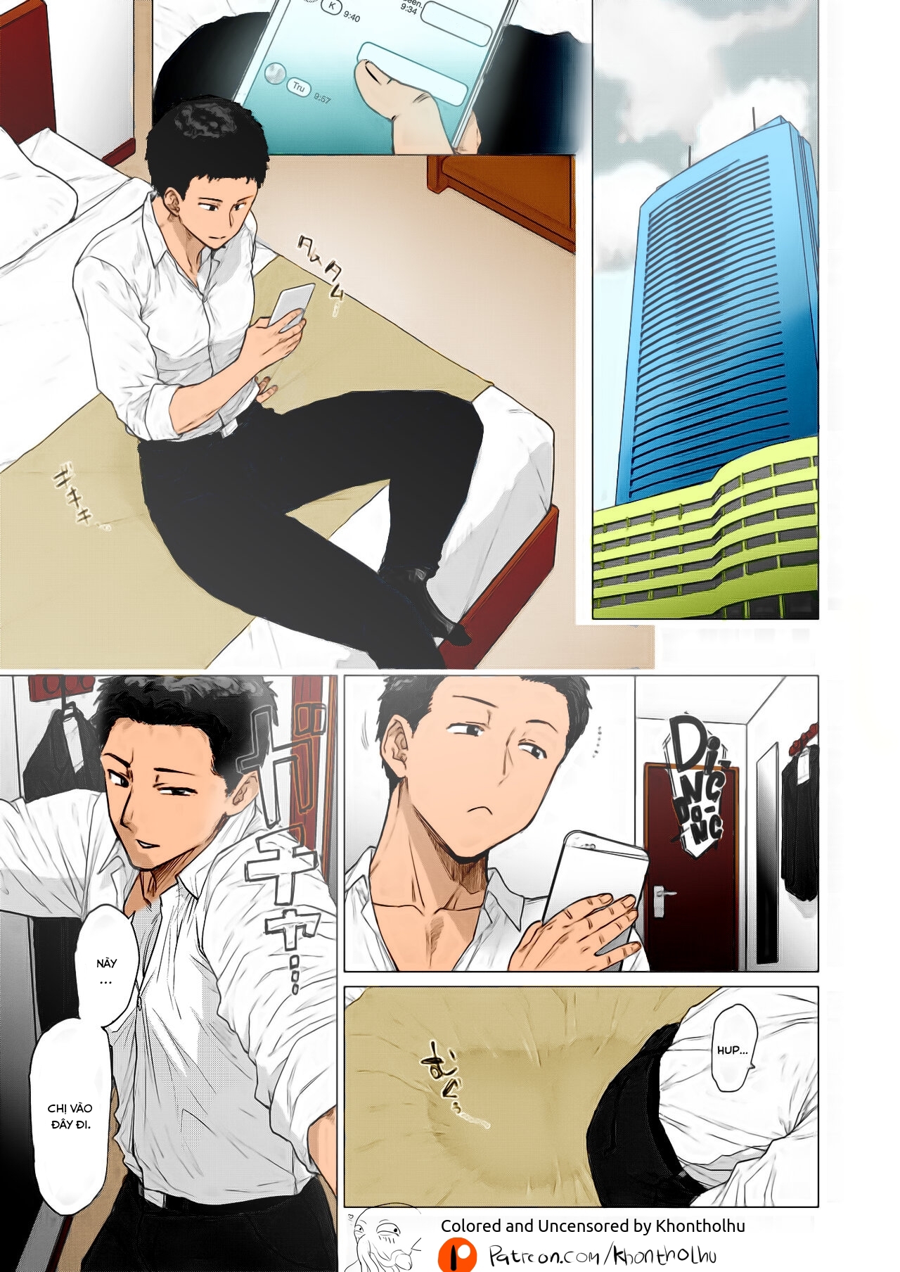 Đọc truyện hentai Tonikaku Midara na Hitozuma Goudou - Chap 1 [full colors]