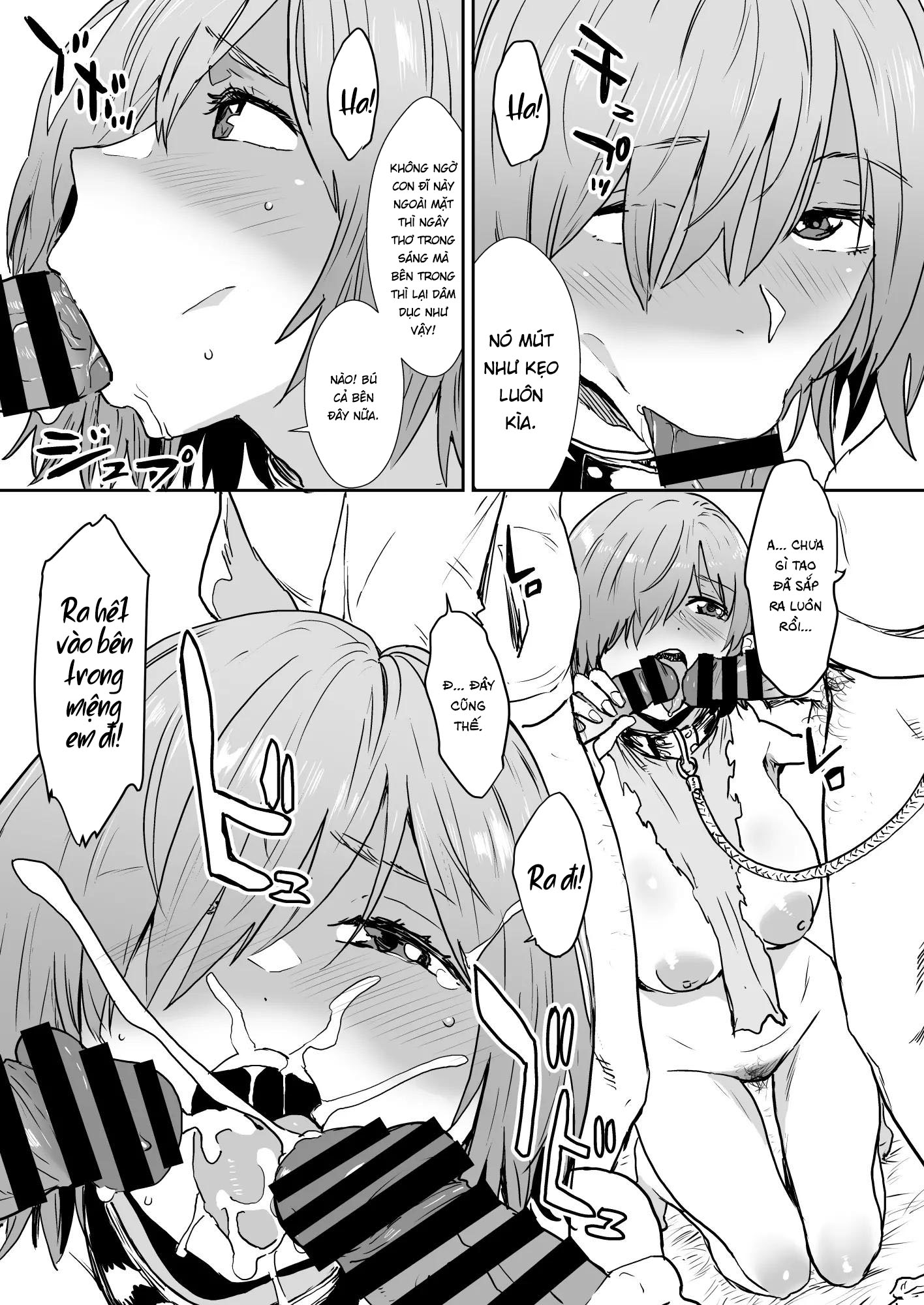 Đọc truyện hentai Mash bị bắt vào trang trại con người! - Oneshot nứng