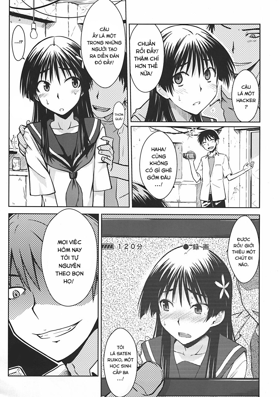 Đọc truyện hentai Bí mật của Saten Ruiko - Oneshot